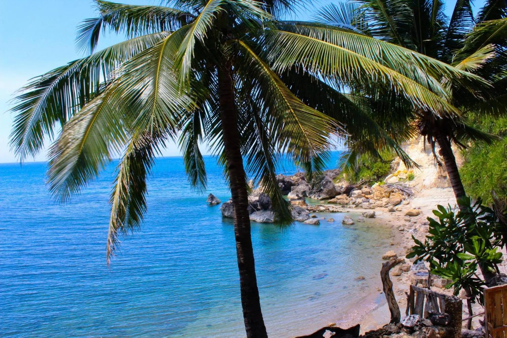 Beach in Nature's Eye Resort