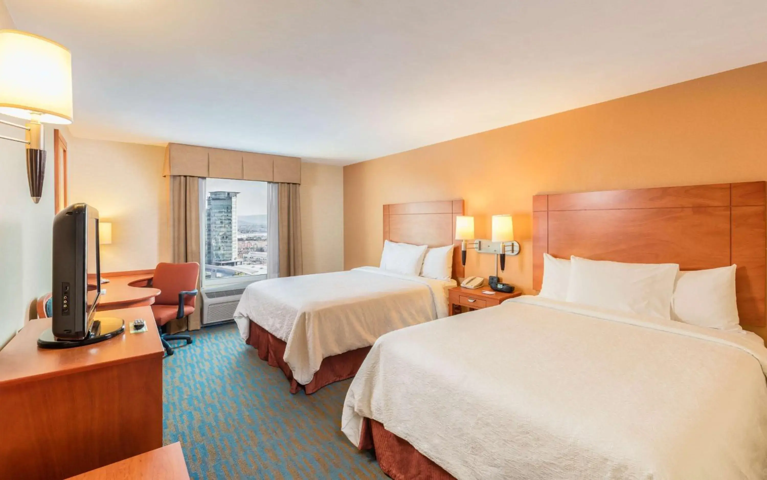 Bedroom, Bed in Hampton by Hilton Queretaro Tecnologico Bedroom, Bed in Hampton by Hilton Queretaro Tecnologico