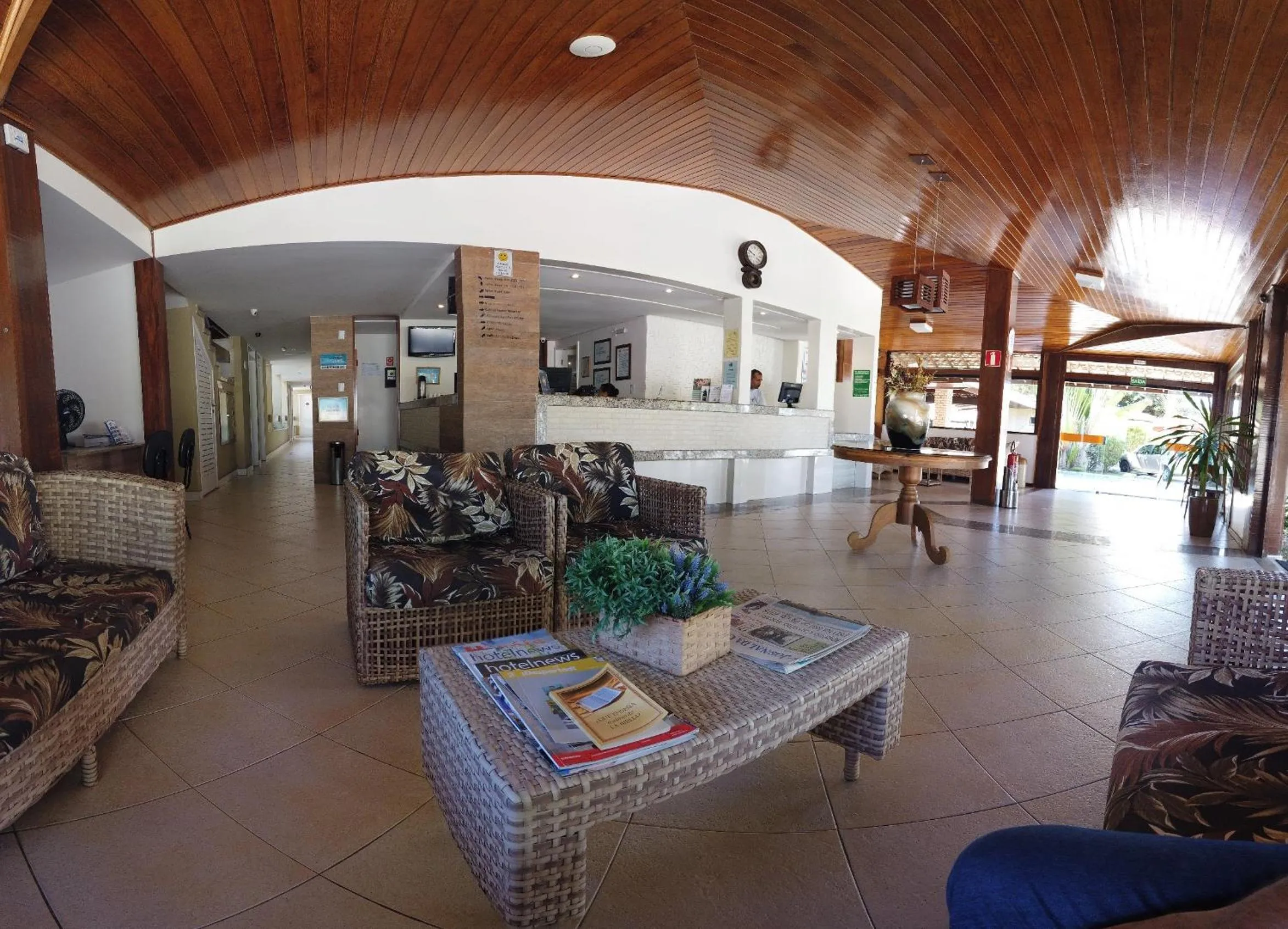 Lobby or reception in Hotel Pousada do Sol