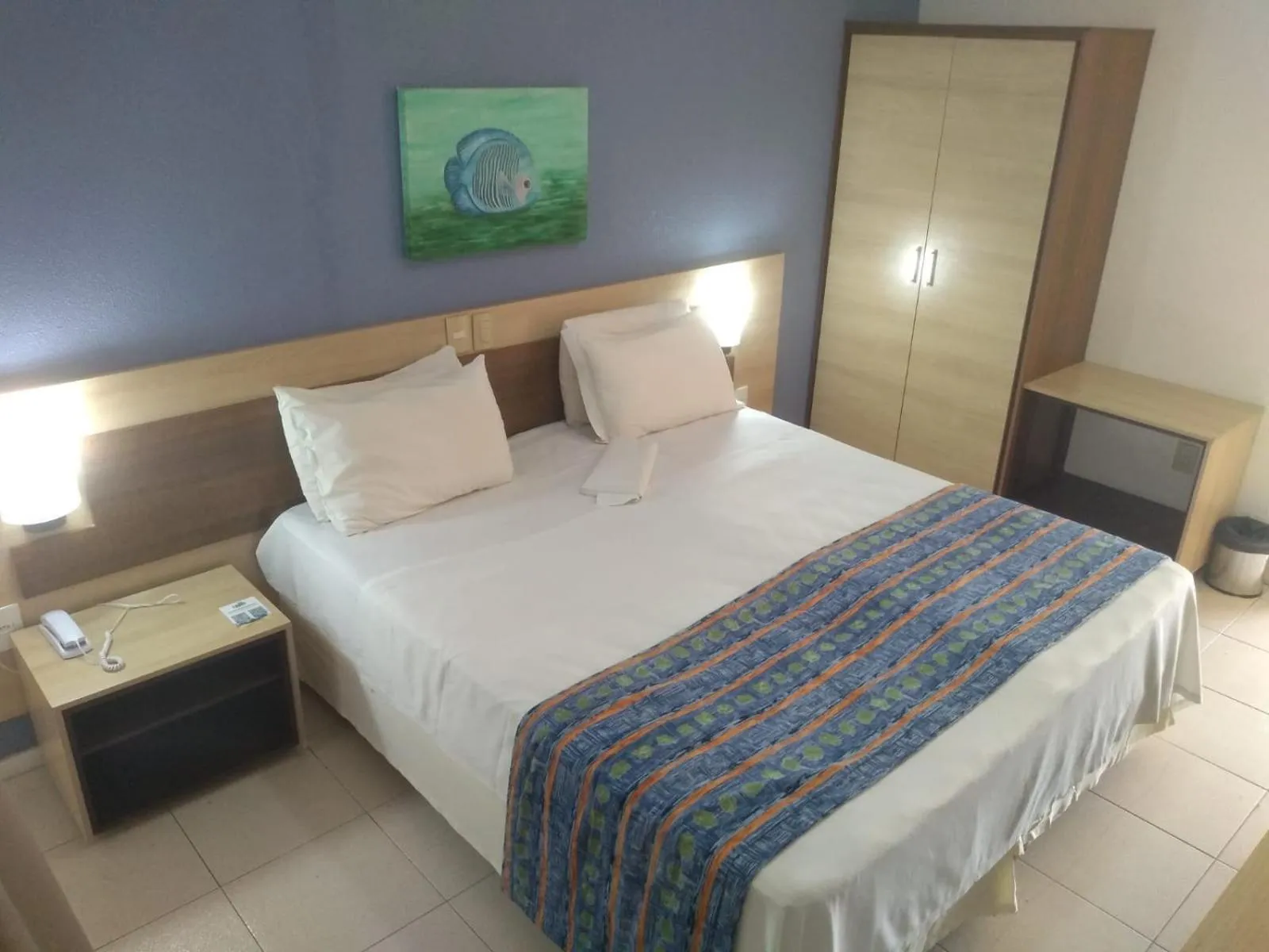 Property building, Bed in Hotel Pousada do Sol