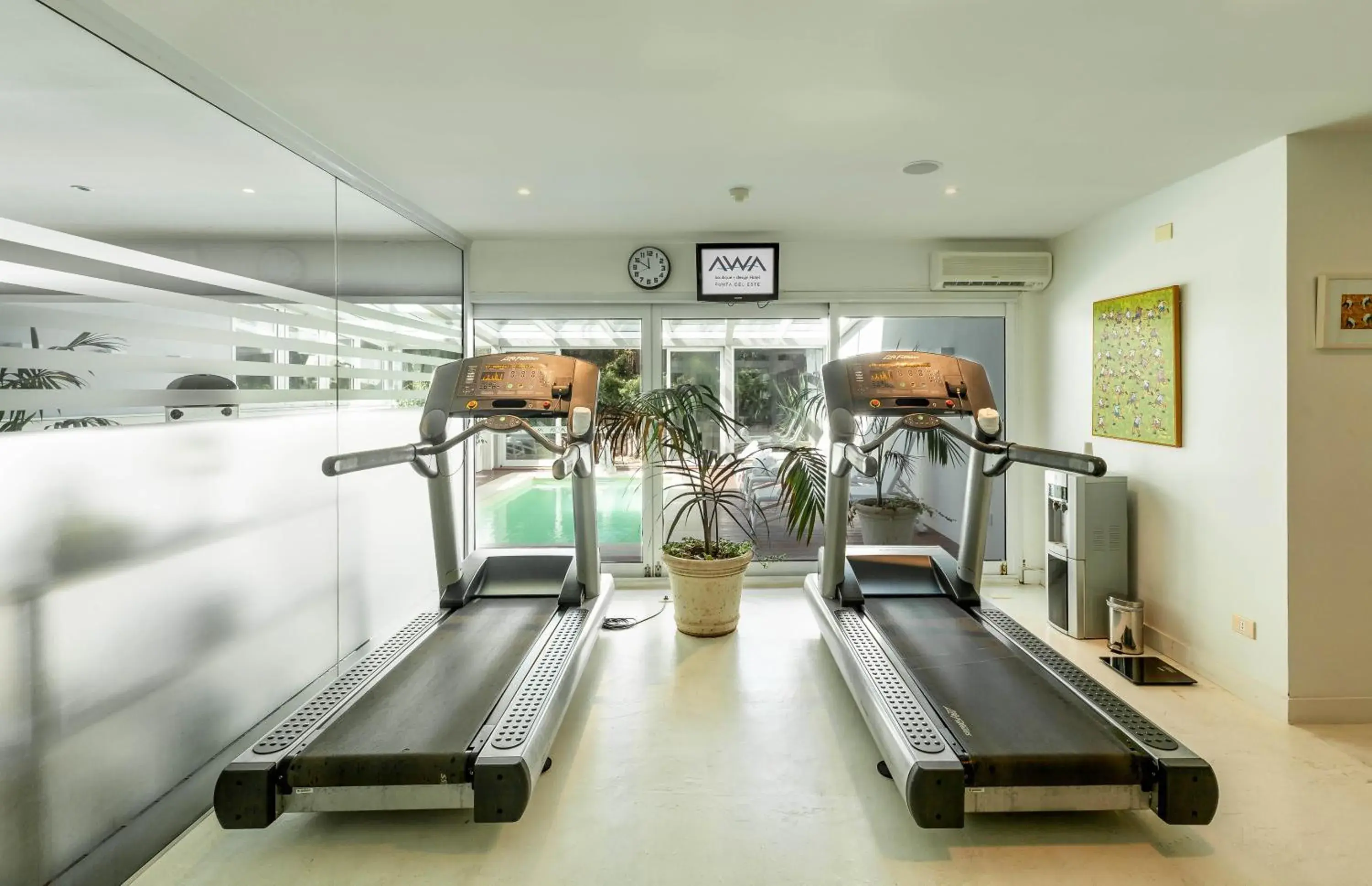 Fitness centre/facilities in AWA Boutique + Design Hotel Fitness centre/facilities in AWA Boutique + Design Hotel