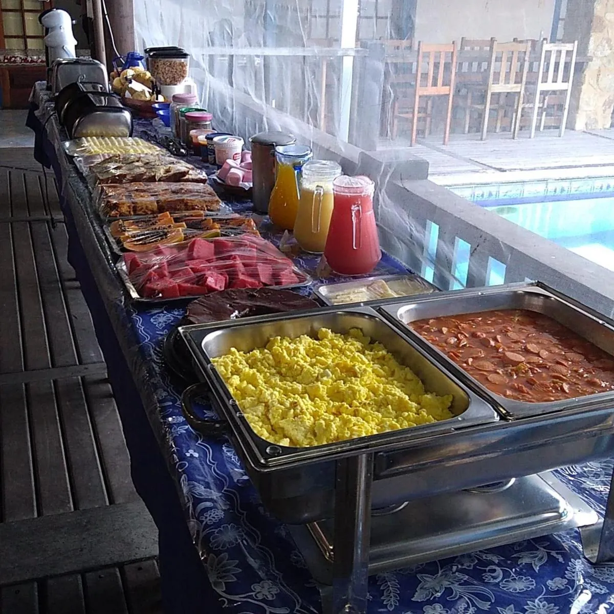 Food and drinks in Pousada Aqui é Para-Ti
