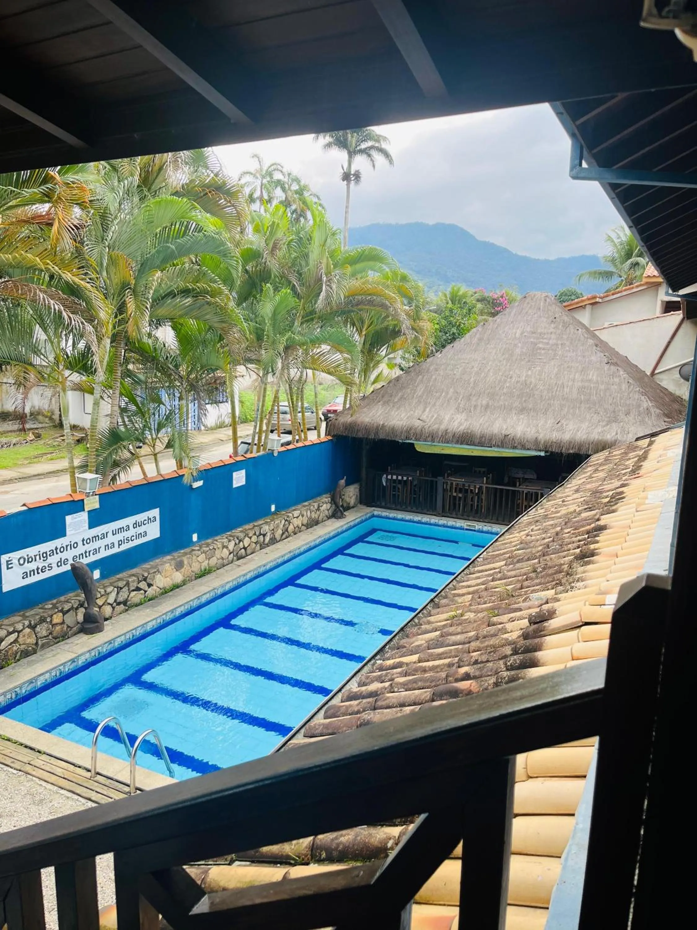 Swimming pool in Pousada Aqui é Para-Ti