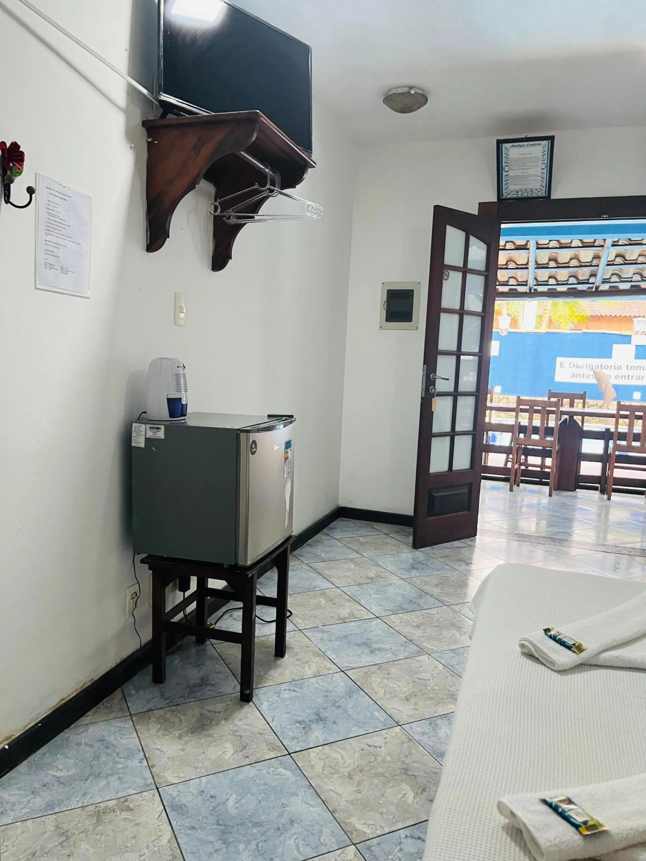 Bedroom in Pousada Aqui é Para-Ti