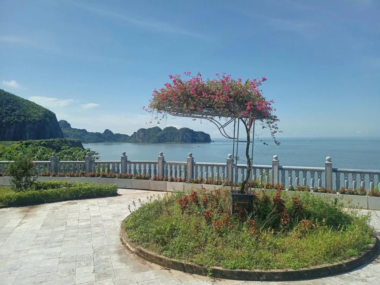 Natural landscape in catba island hotel