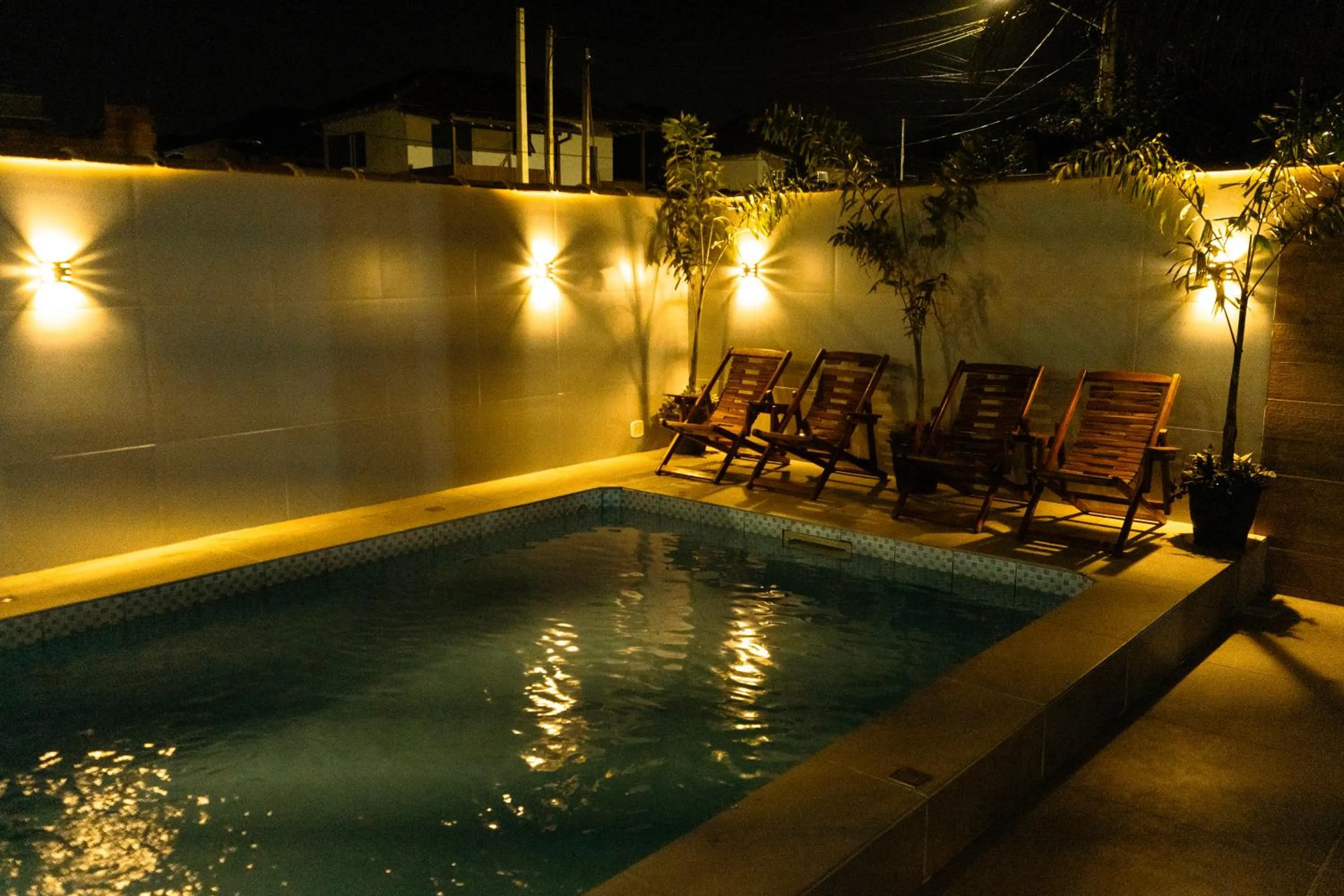Swimming pool in Pousada Camila