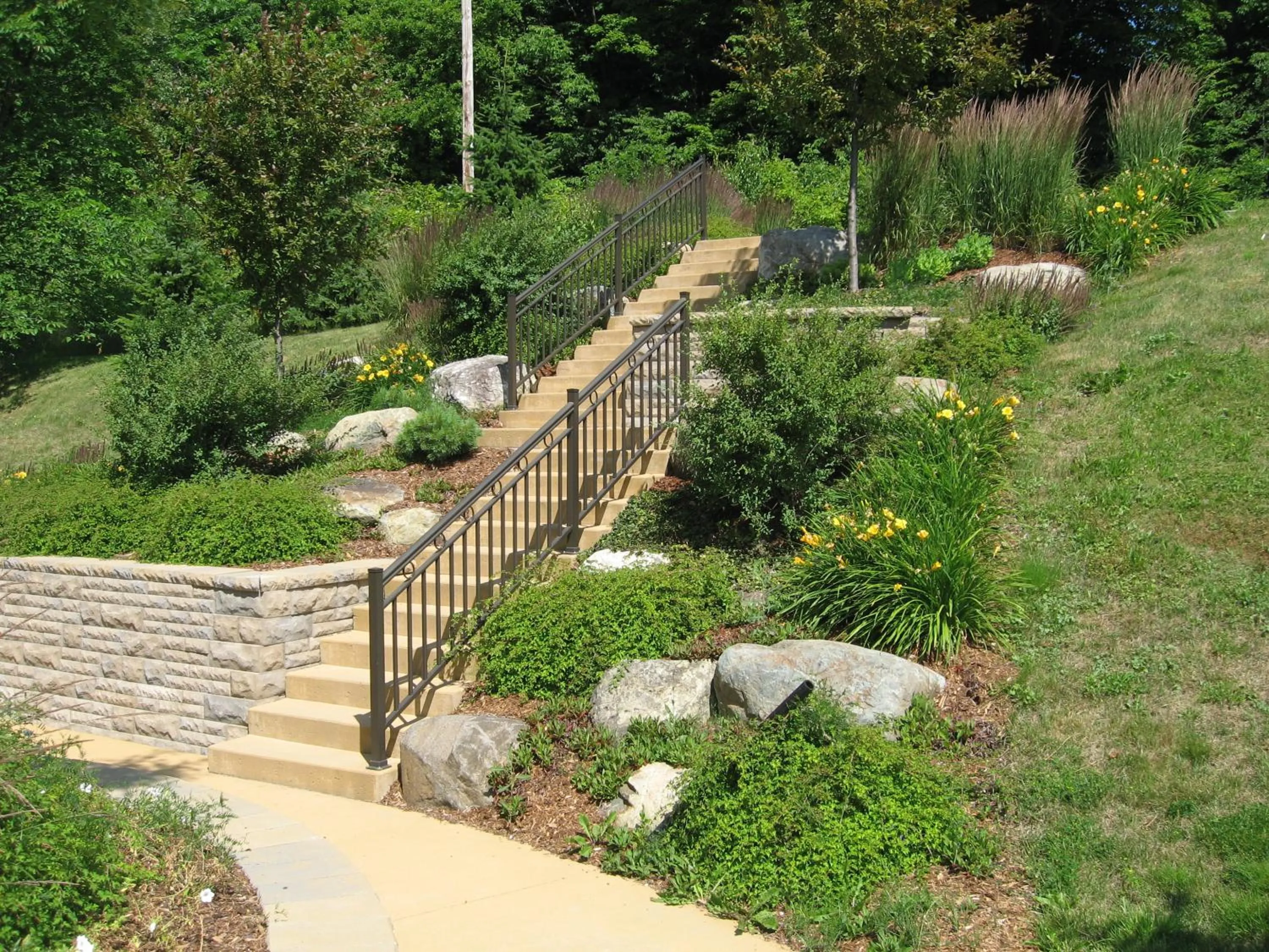 Garden in Le President Sherbrooke