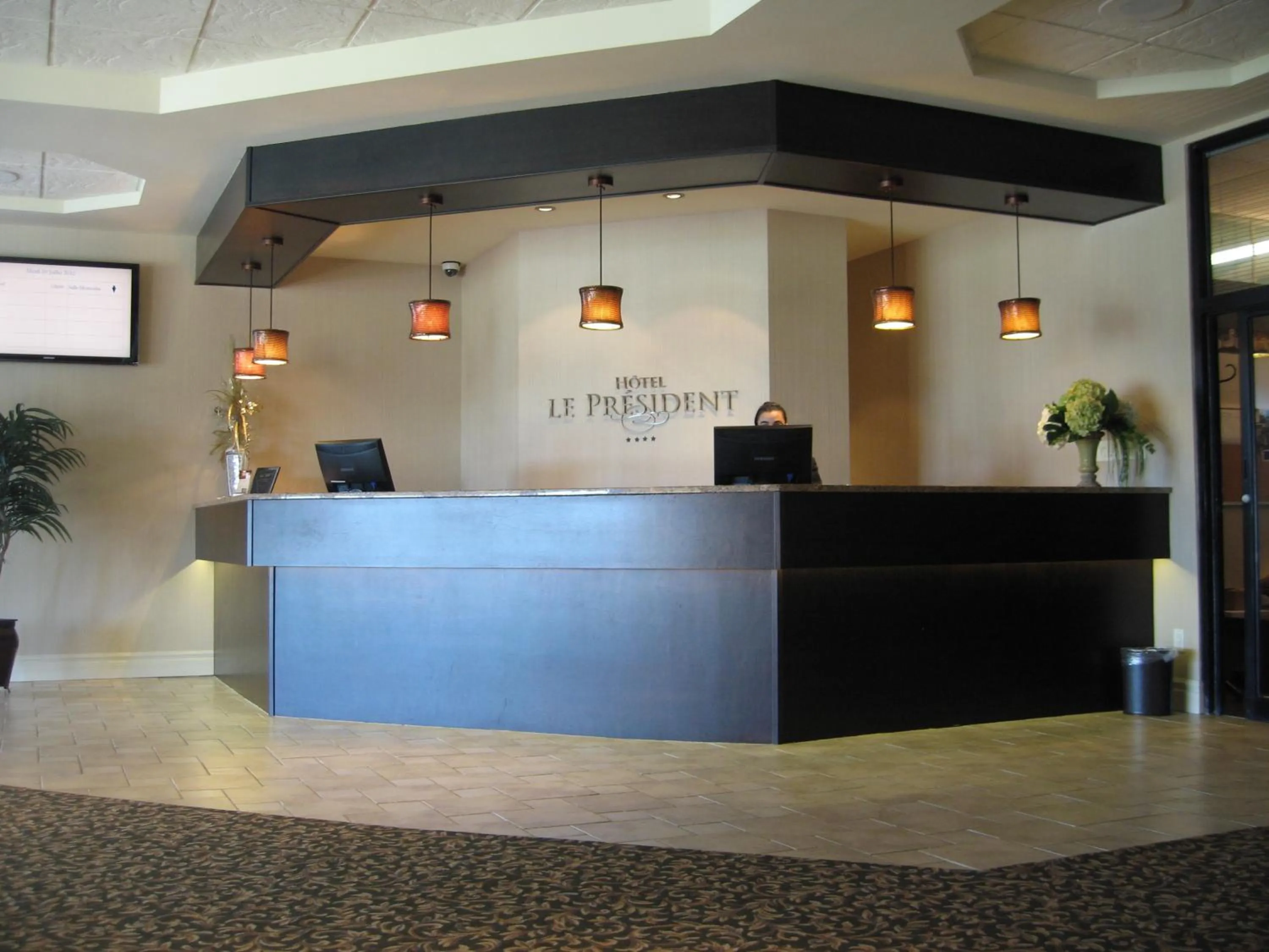 Lobby or reception in Le President Sherbrooke