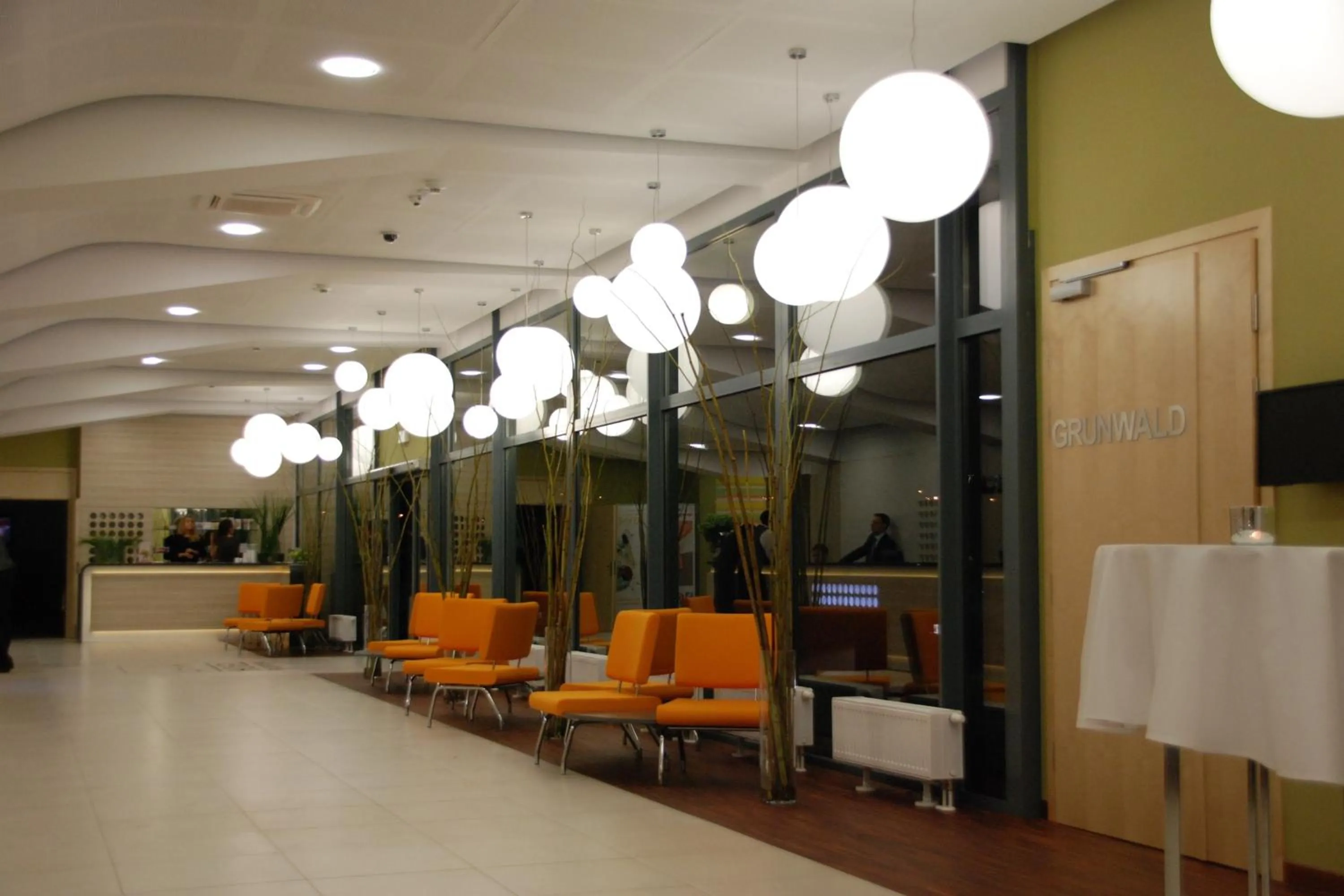 Lobby or reception in Hotel Poznański A2