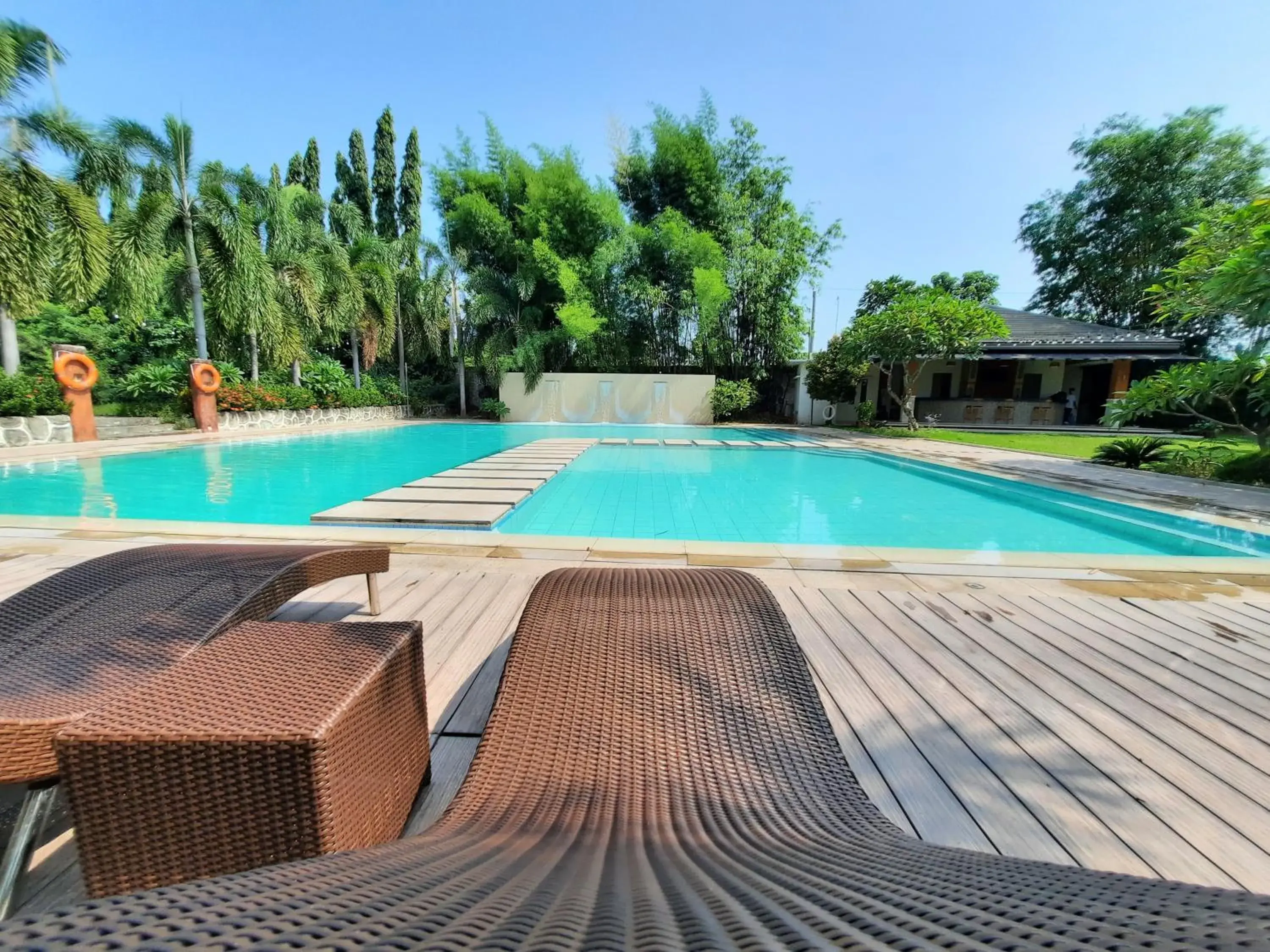 Pool view in Estancia De Lorenzo Tarlac Pool view in Estancia De Lorenzo Tarlac