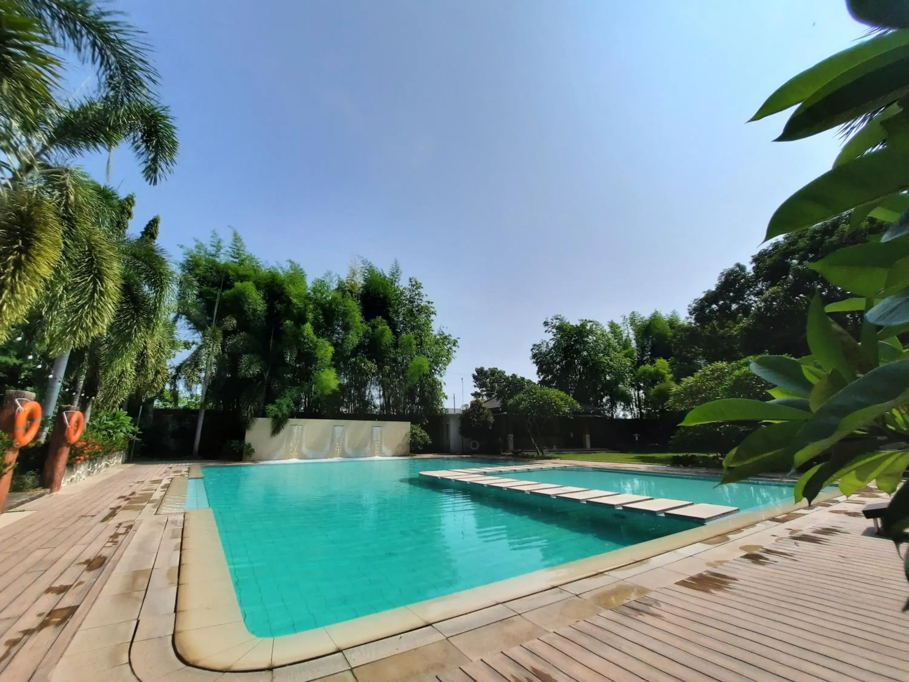 Pool view in Estancia De Lorenzo Tarlac Pool view in Estancia De Lorenzo Tarlac