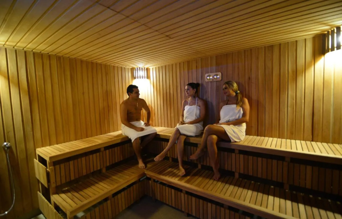 Sauna in Hotel Camino Real