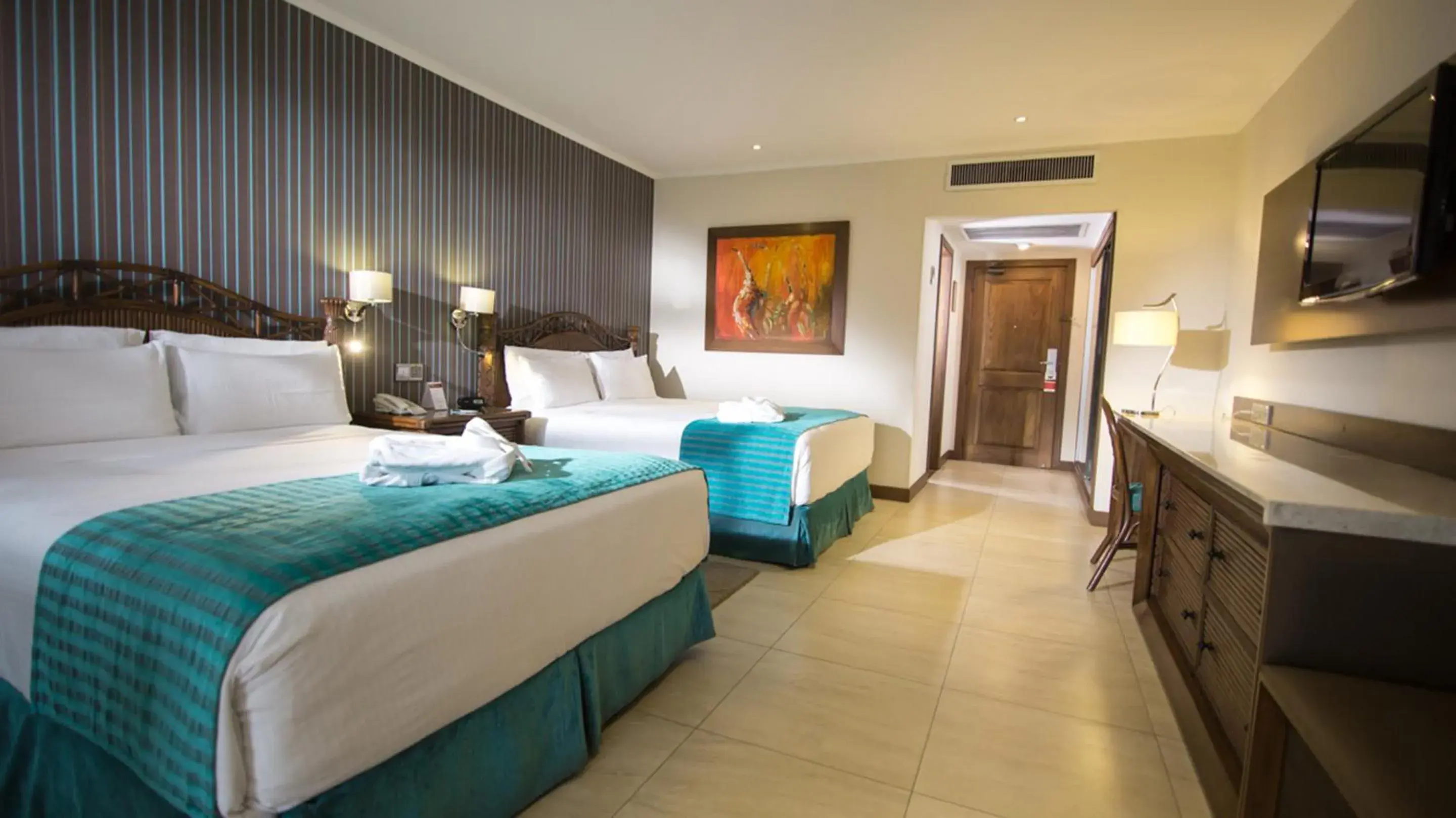 Double Room with Two Double Beds in Hotel Camino Real Double Room with Two Double Beds in Hotel Camino Real