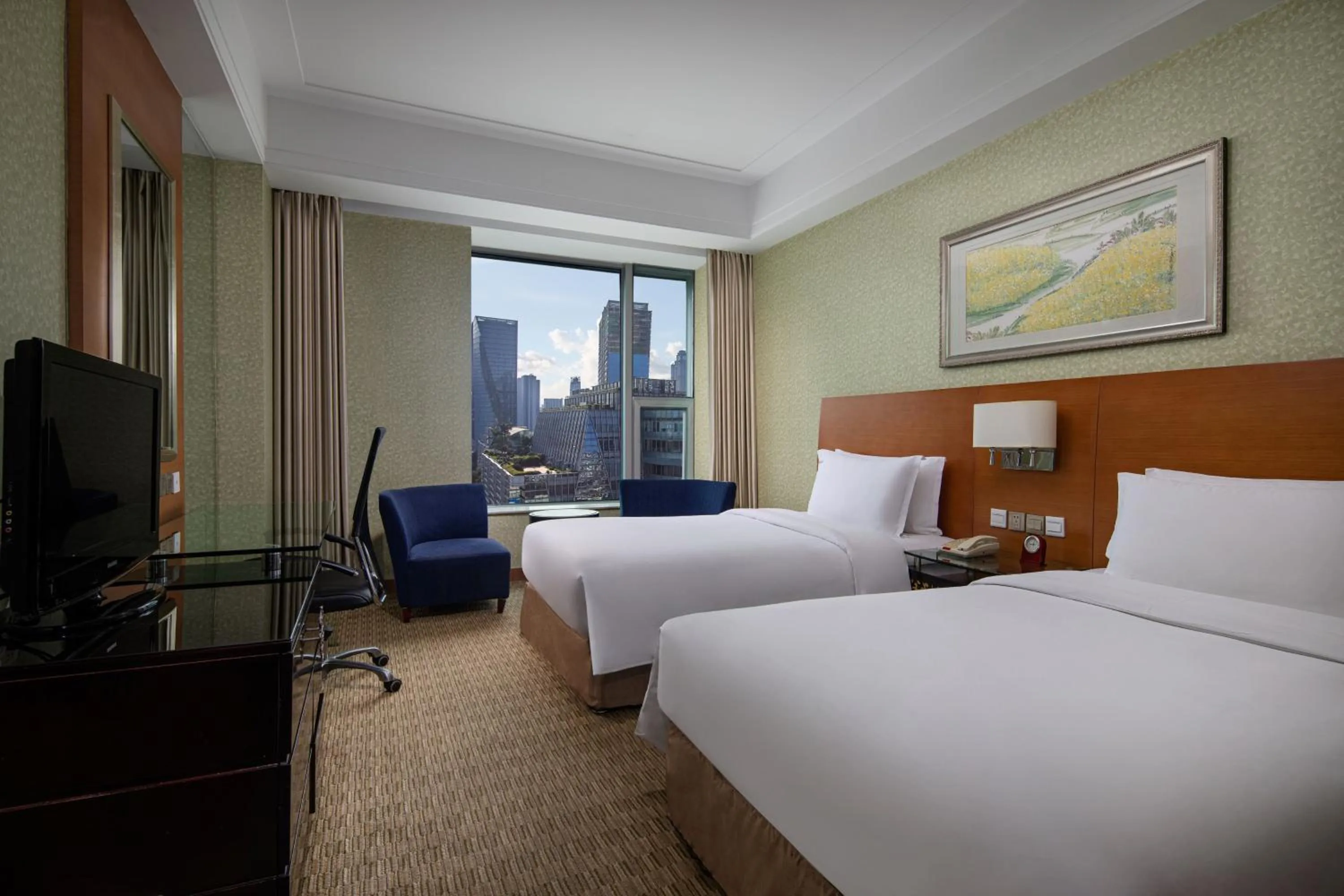 Standard Room with Two Single Beds in Holiday Inn Chengdu Century City-EastTower