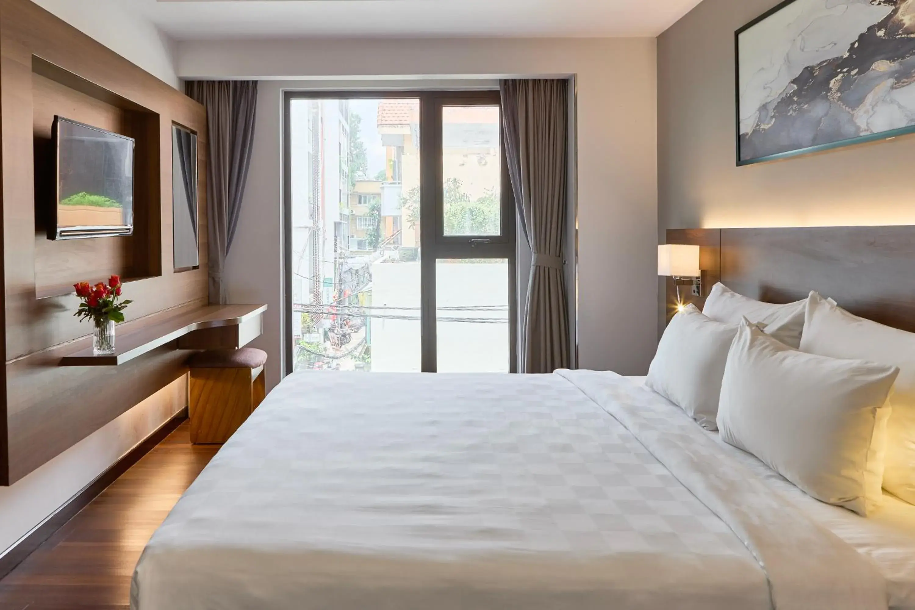 View (from property/room) in Central Park Saigon Hotel View (from property/room) in Central Park Saigon Hotel