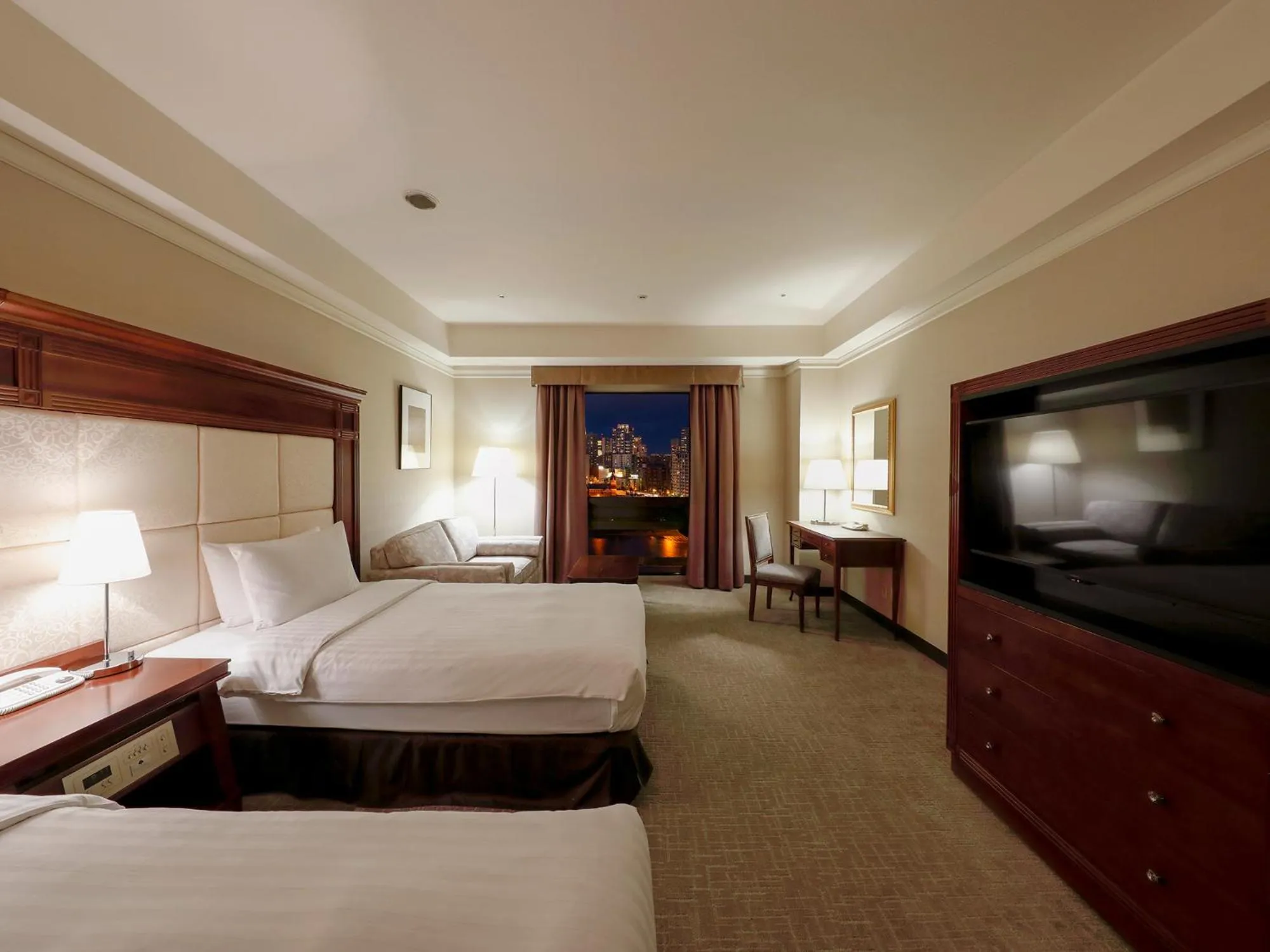 Bed in Premier Hotel -Tsubaki- Sapporo