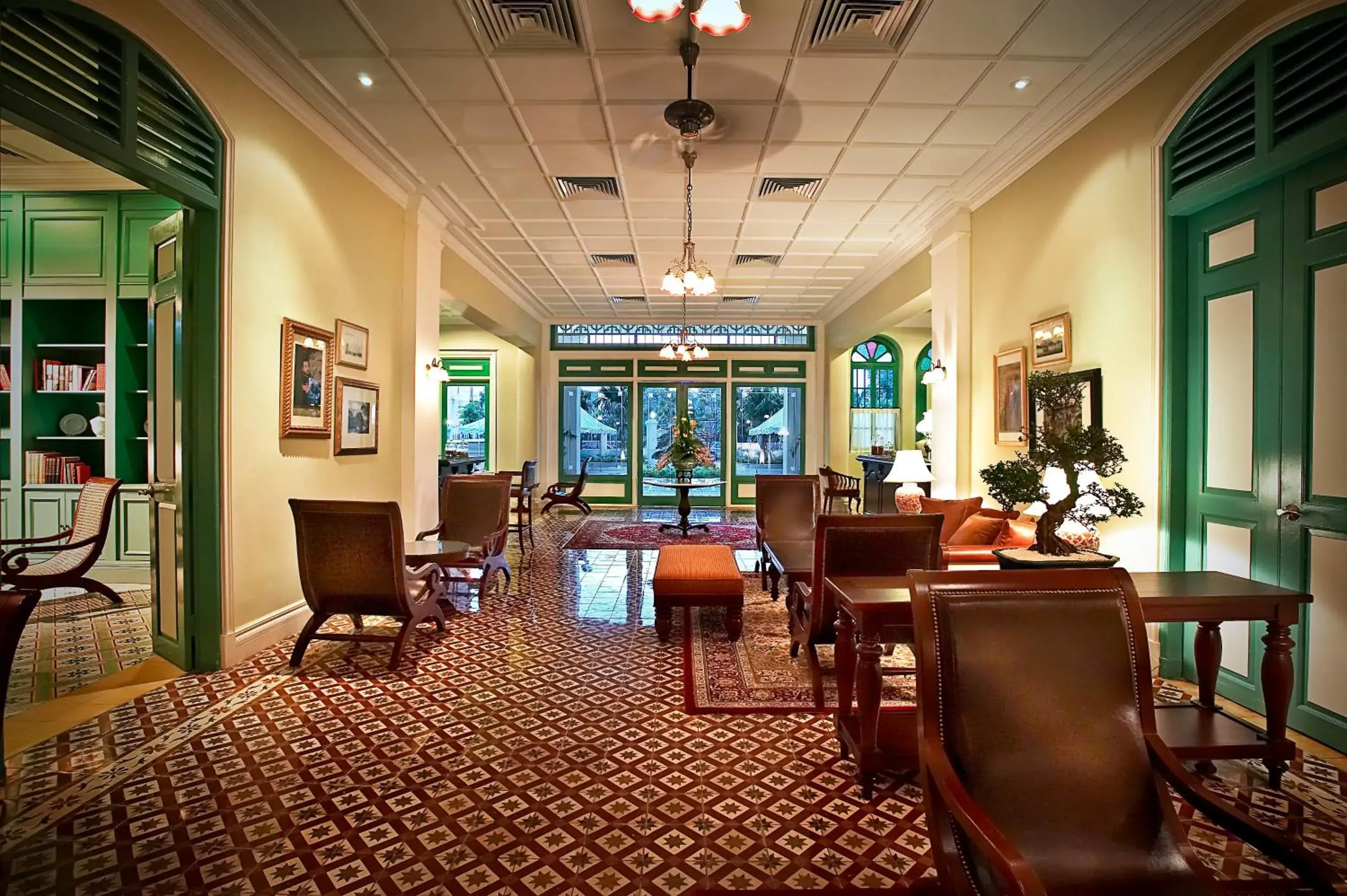 Lobby or reception in The Majestic Malacca Hotel - Small Luxury Hotels of the World Lobby or reception in The Majestic Malacca Hotel - Small Luxury Hotels of the World
