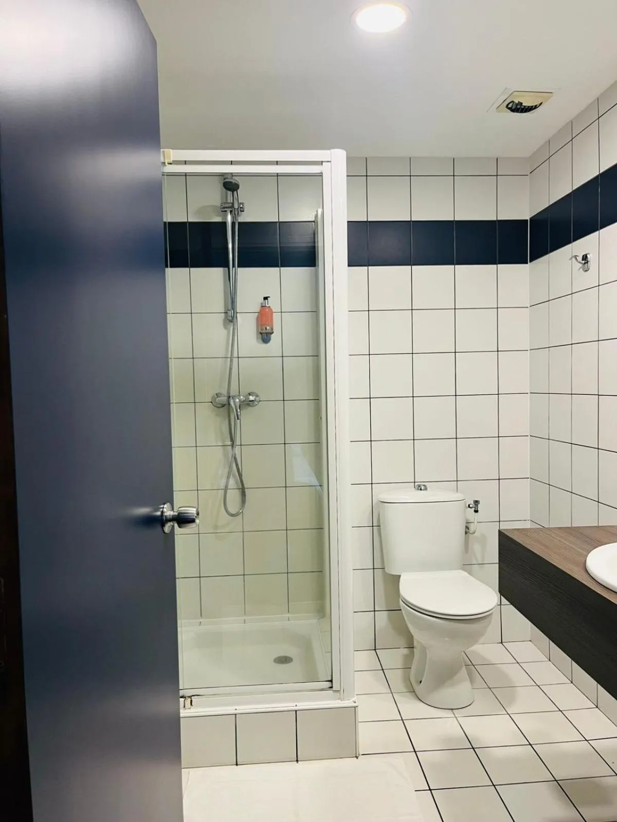 Shower in Hotel Le Paris