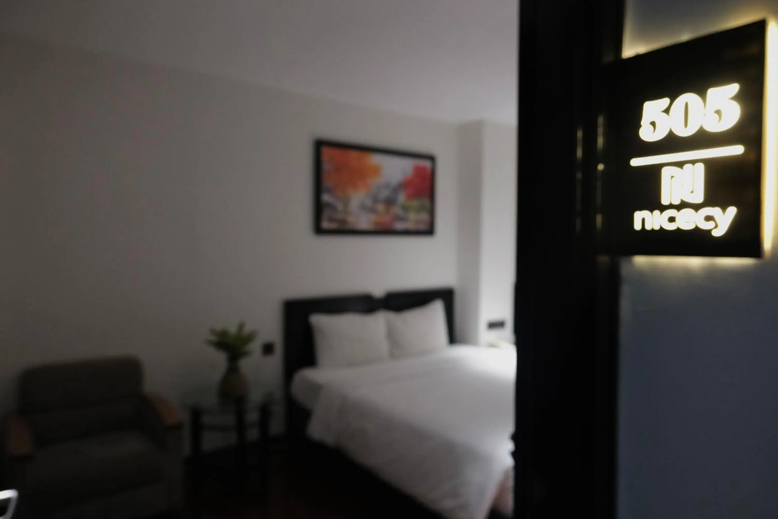 Decorative detail, Bed in Nicecy Boutique Hotel Decorative detail, Bed in Nicecy Boutique Hotel