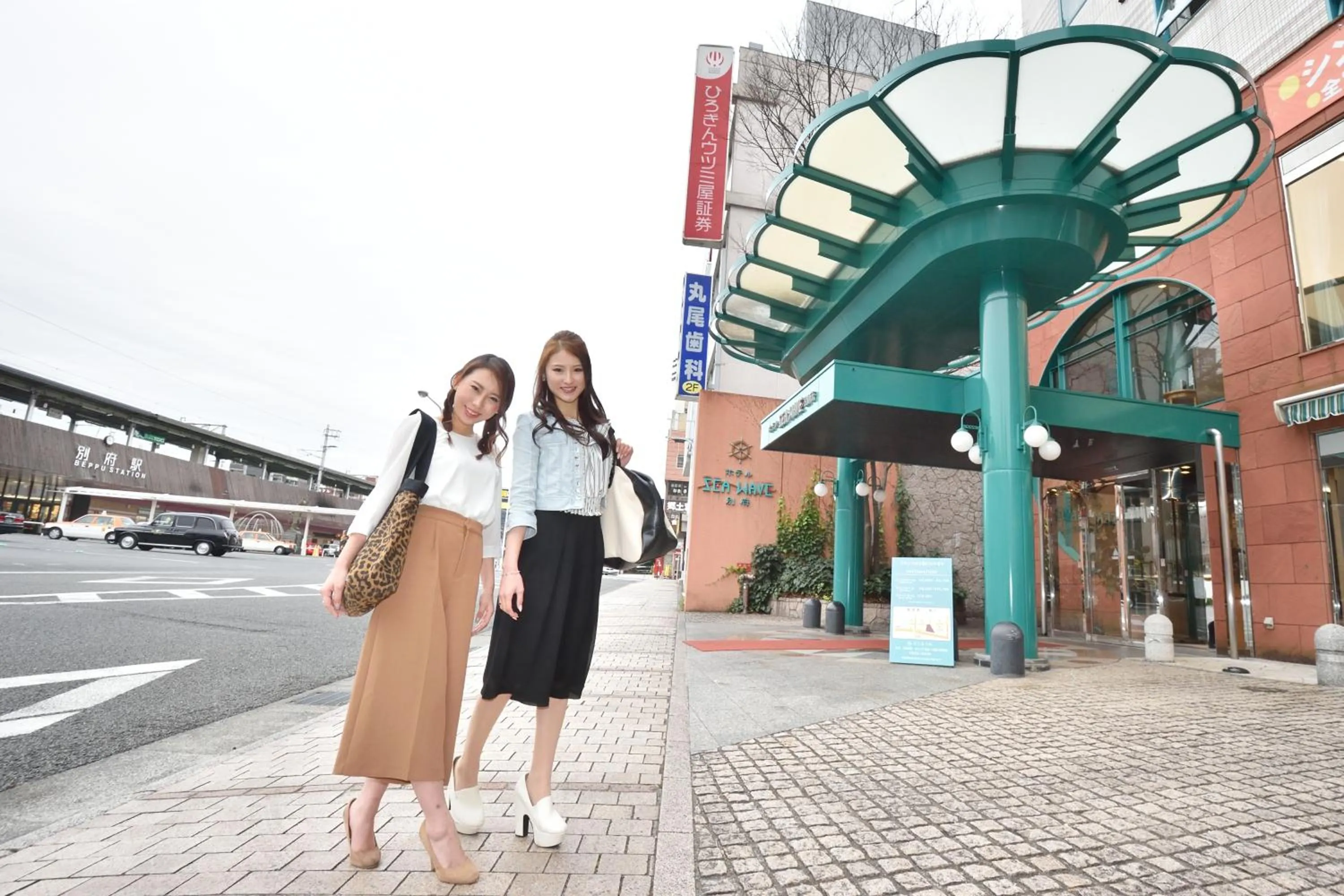 Property building in Hotel Seawave Beppu