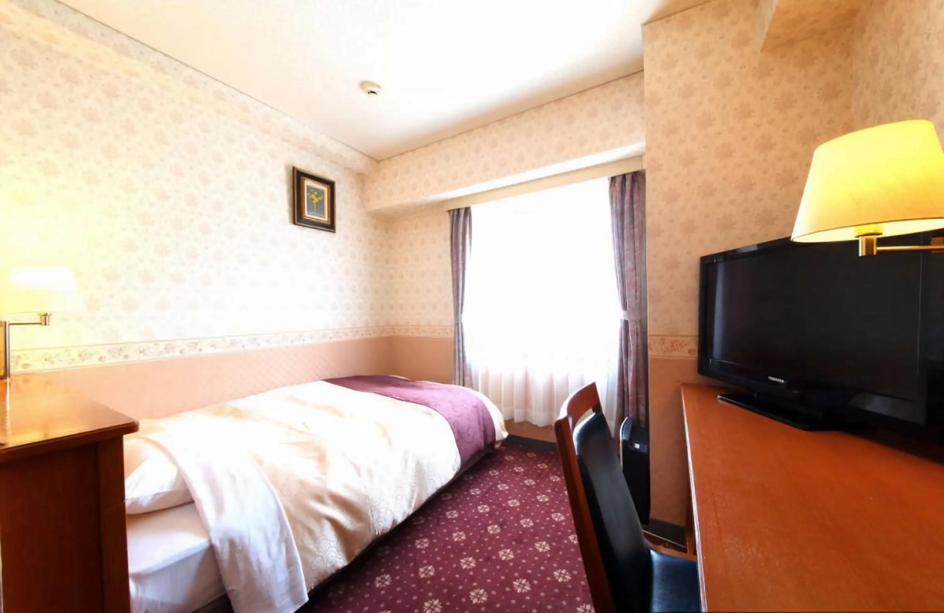 Photo of the whole room, Bed in Hotel Seawave Beppu