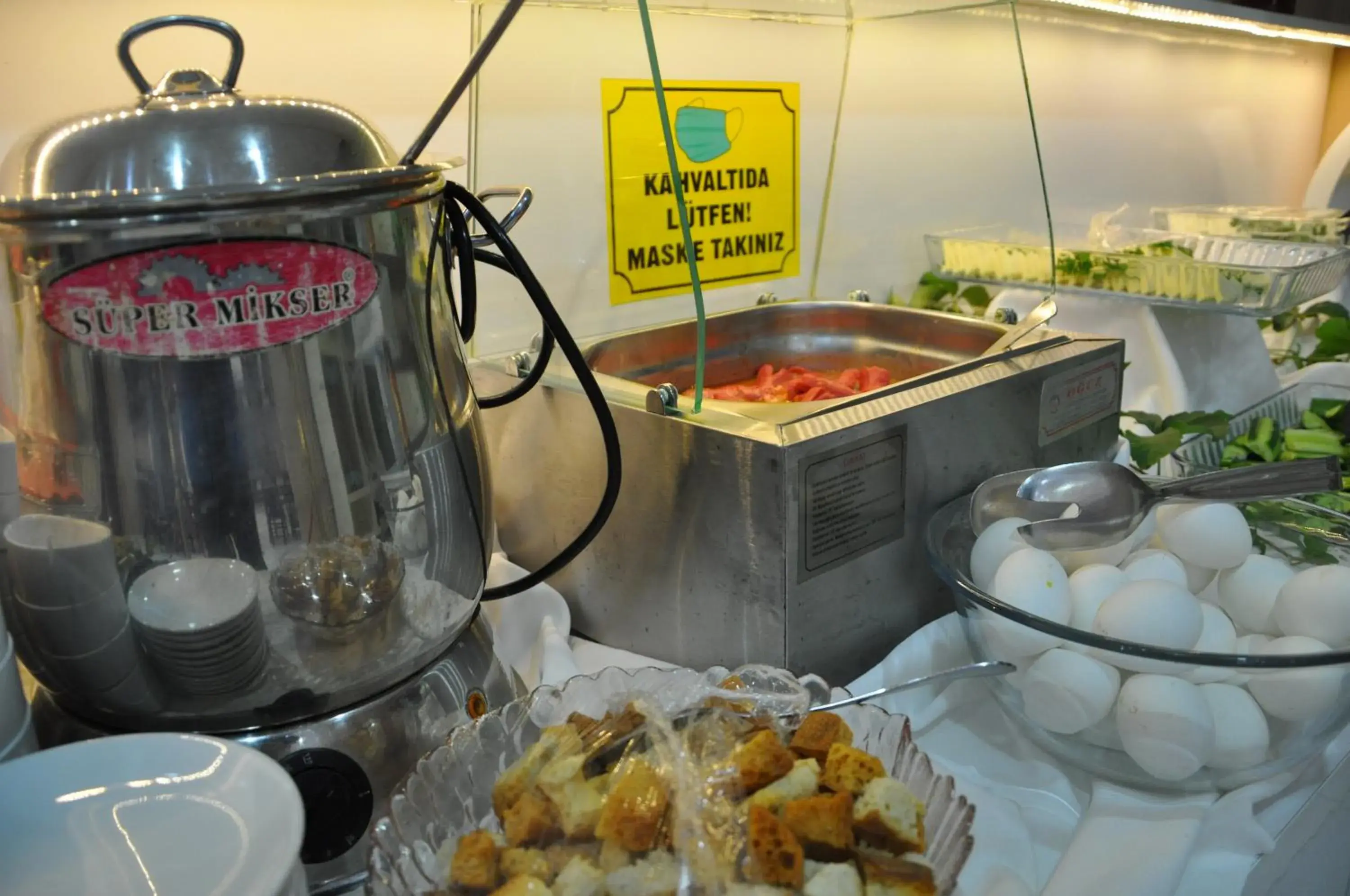 Buffet breakfast in Odrys Beach Hotel & Resort Buffet breakfast in Odrys Beach Hotel & Resort