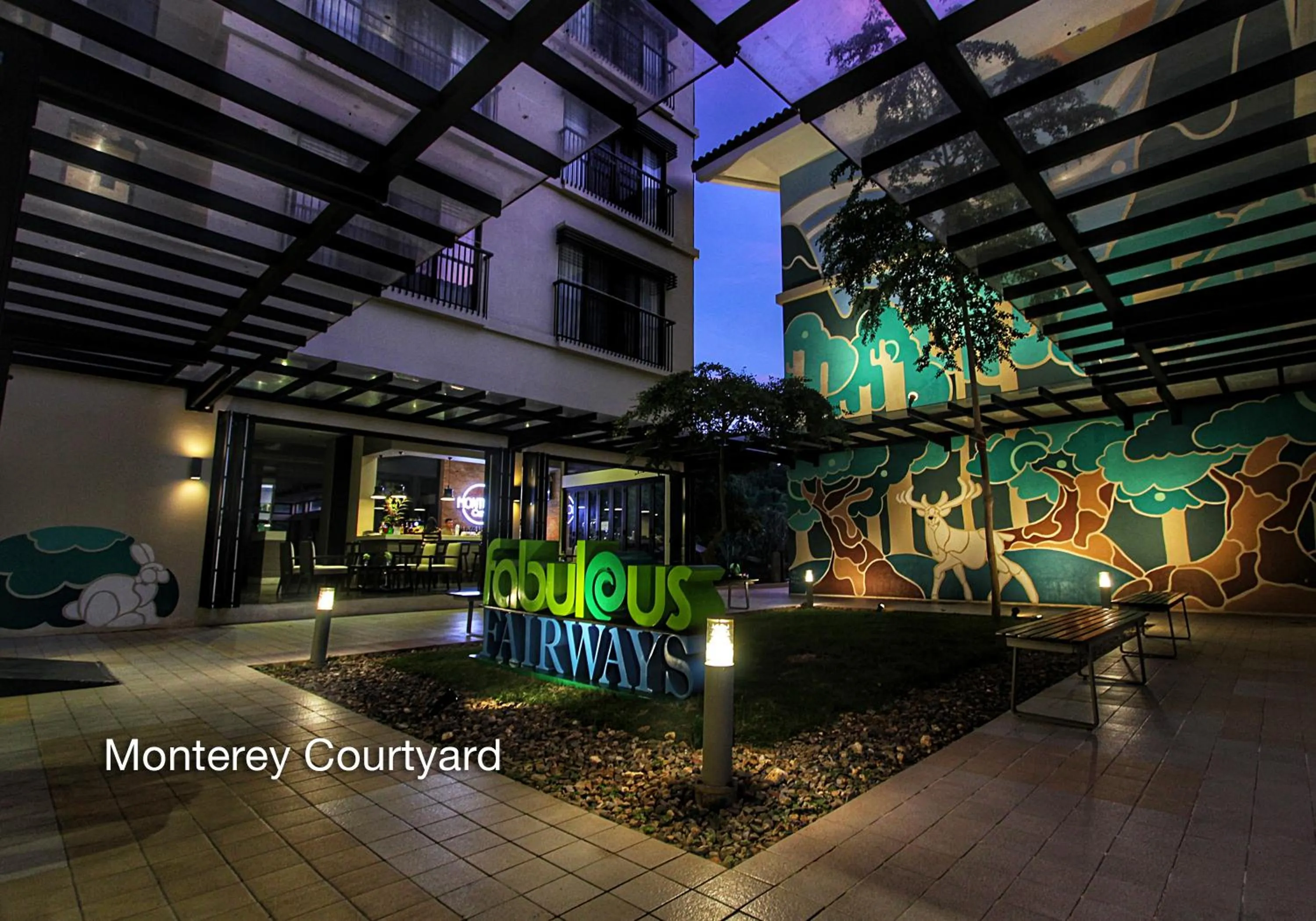 Patio in Fairways and Bluewater Boracay