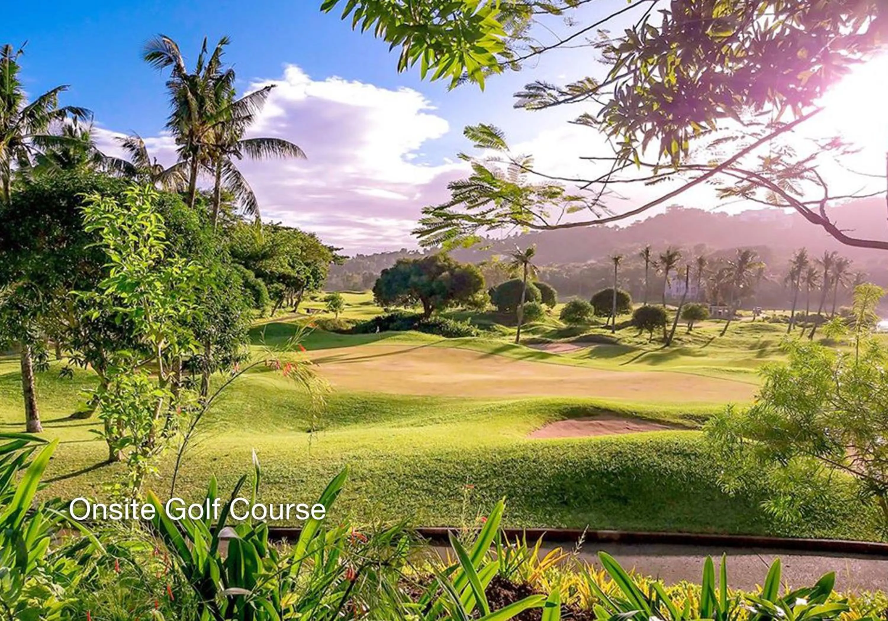 Golfcourse in Fairways and Bluewater Boracay