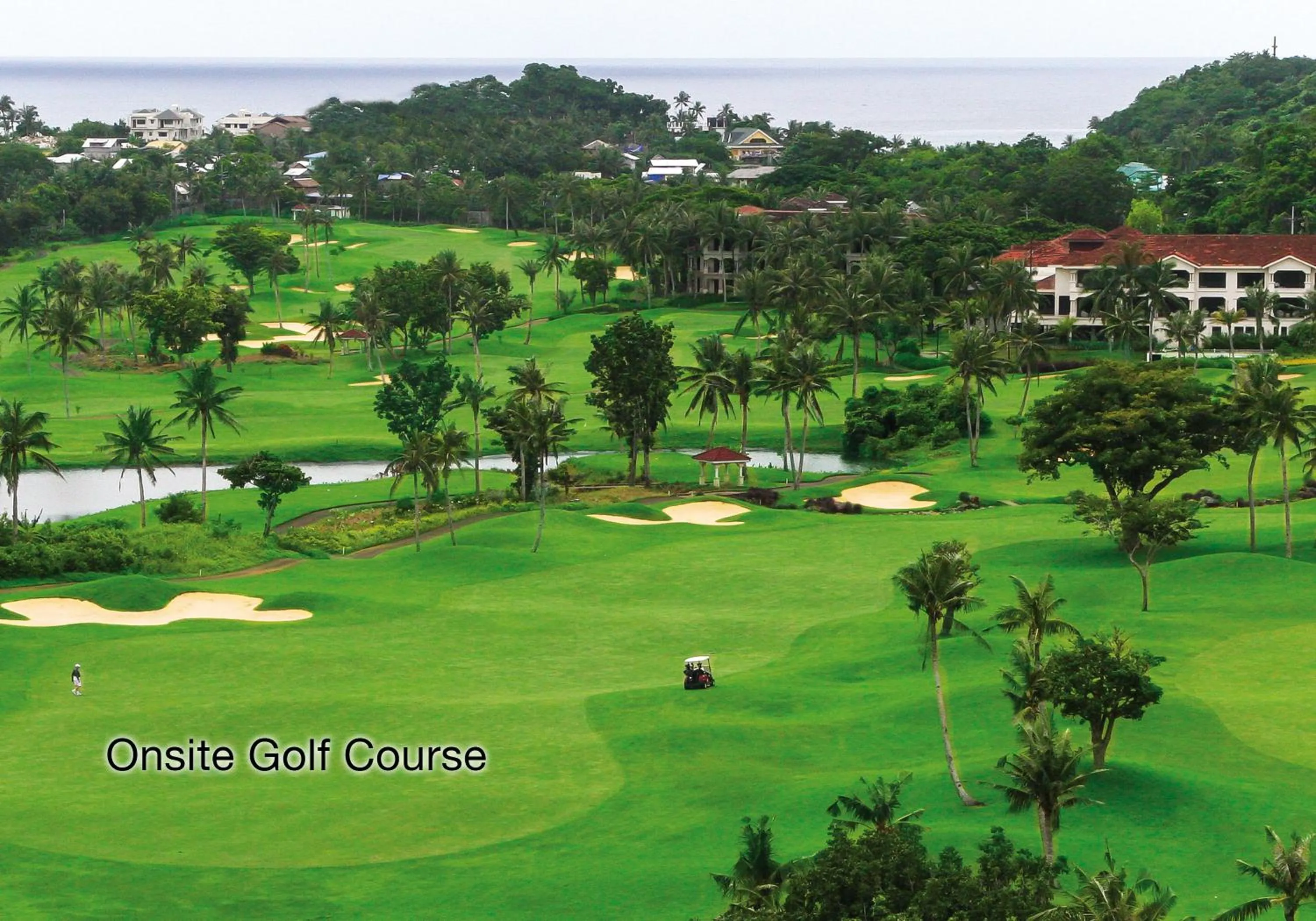 Golfcourse in Fairways and Bluewater Boracay