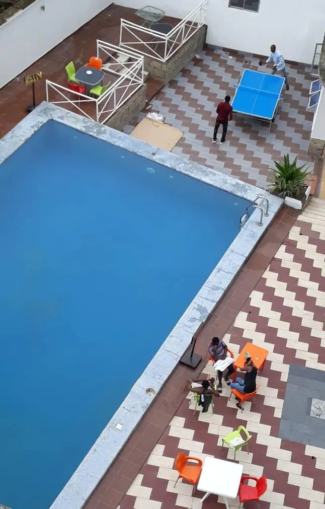 Pool view in Presken Hotel (Awolowo way)