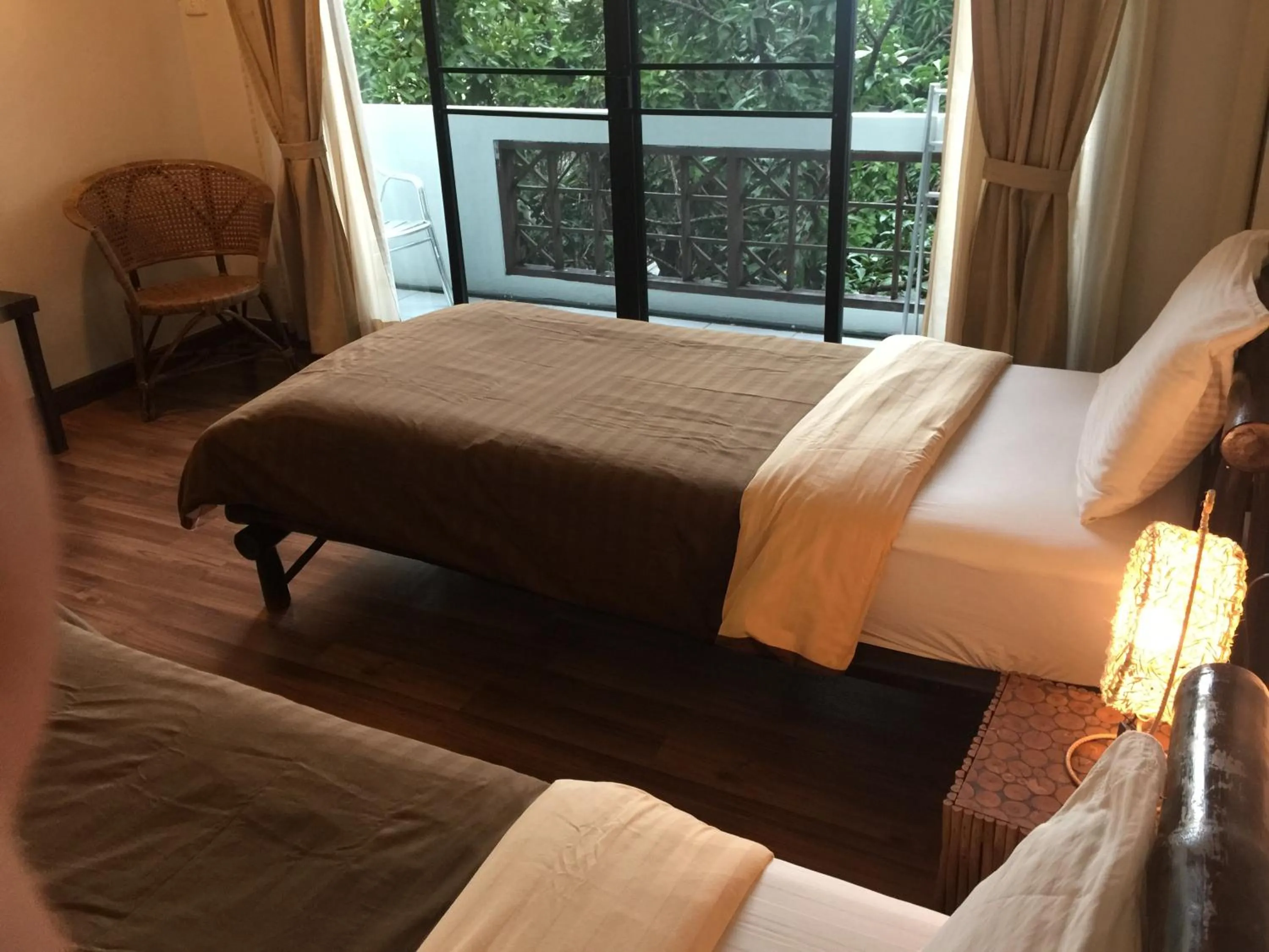 Bed in Lamphuhouse Bangkok