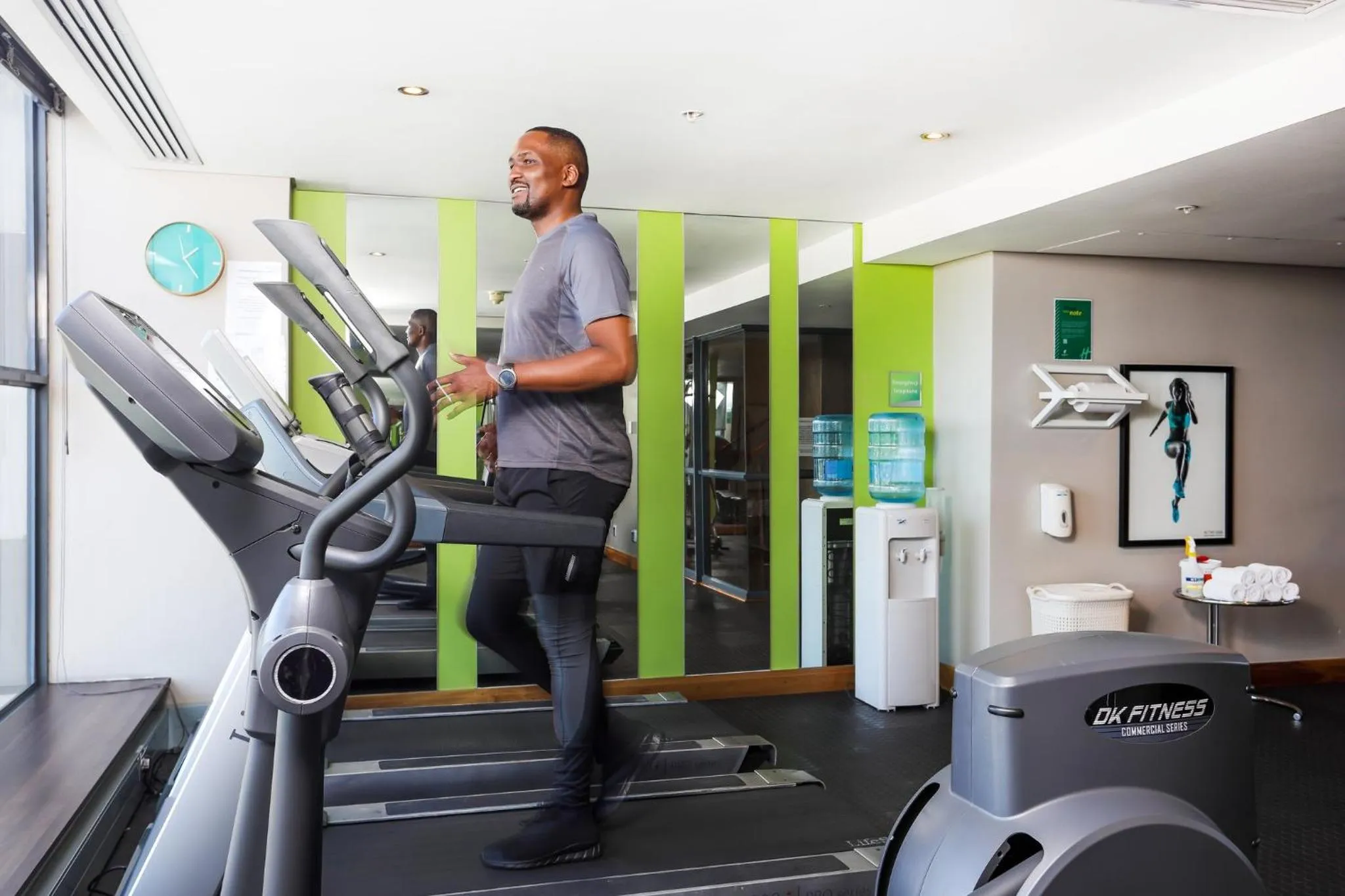Fitness centre/facilities in Holiday Inn Johannesburg-Rosebank by IHG