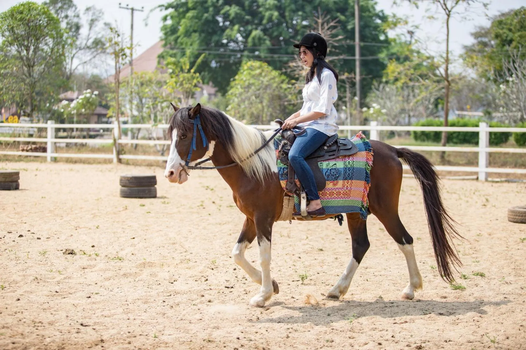 Horse-riding in Leaves Valley Resort