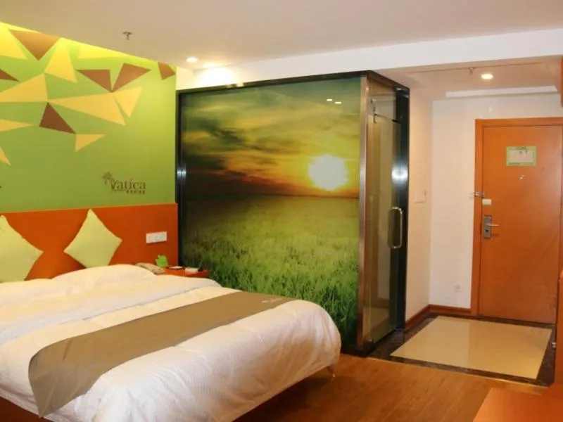 Bed in Vatica Anhui Huainan West Shungeng Road Huili Road Hotel