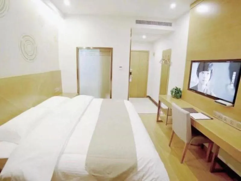 Bed in GreeTree Inn JiangSu Wuxi Huishan District Yuqi Town Business Hotel