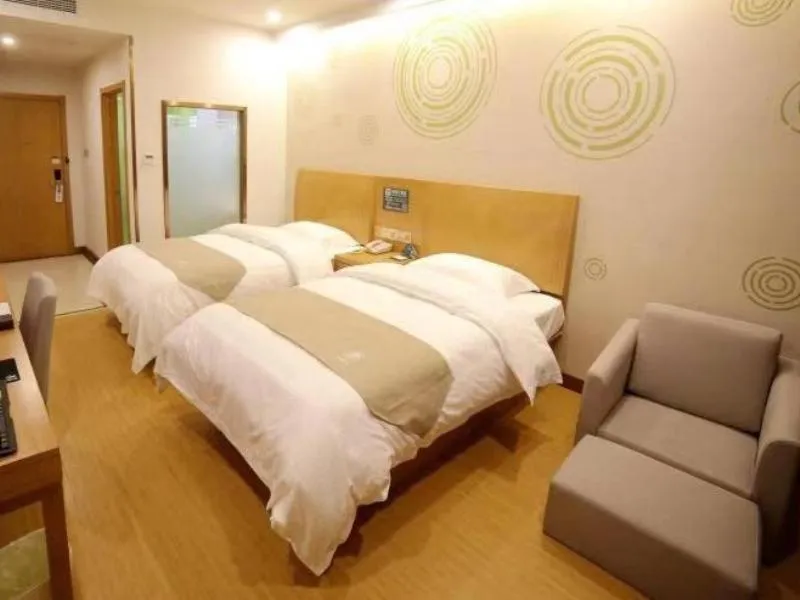 Bed in GreeTree Inn JiangSu Wuxi Huishan District Yuqi Town Business Hotel
