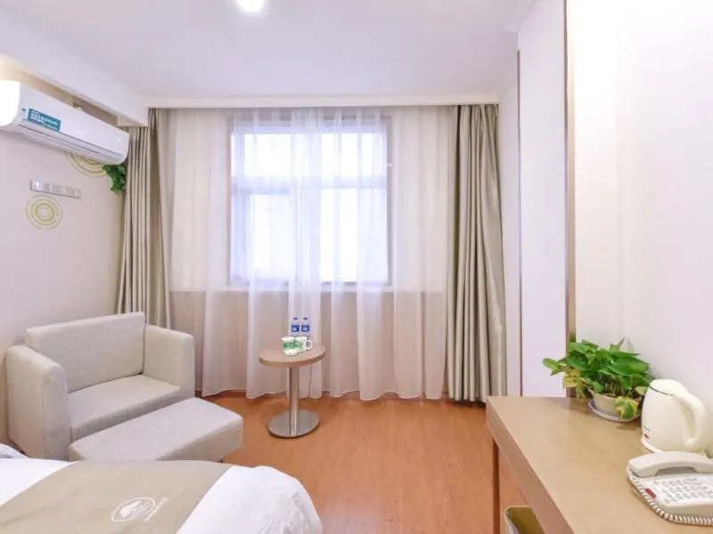Bed in GreenTree Inn Henan Kaifeng Jinming District Jinming Square Little Song City Business Hotel