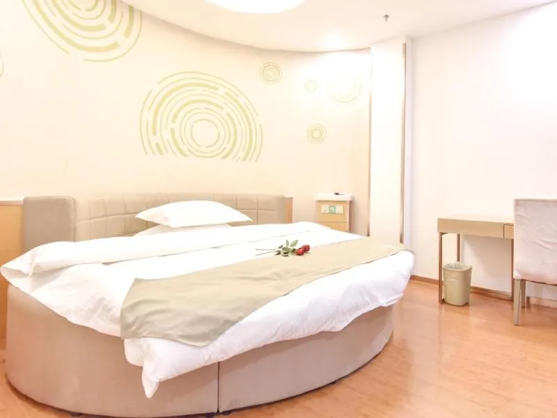 Bed in GreenTree Inn Henan Kaifeng Jinming District Jinming Square Little Song City Business Hotel