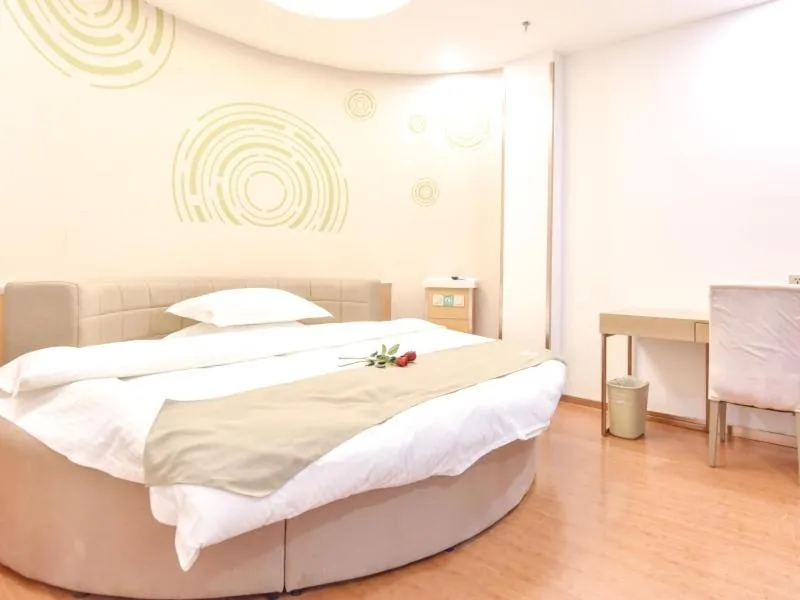 Bed in GreenTree Inn Henan Kaifeng Jinming District Jinming Square Little Song City Business Hotel