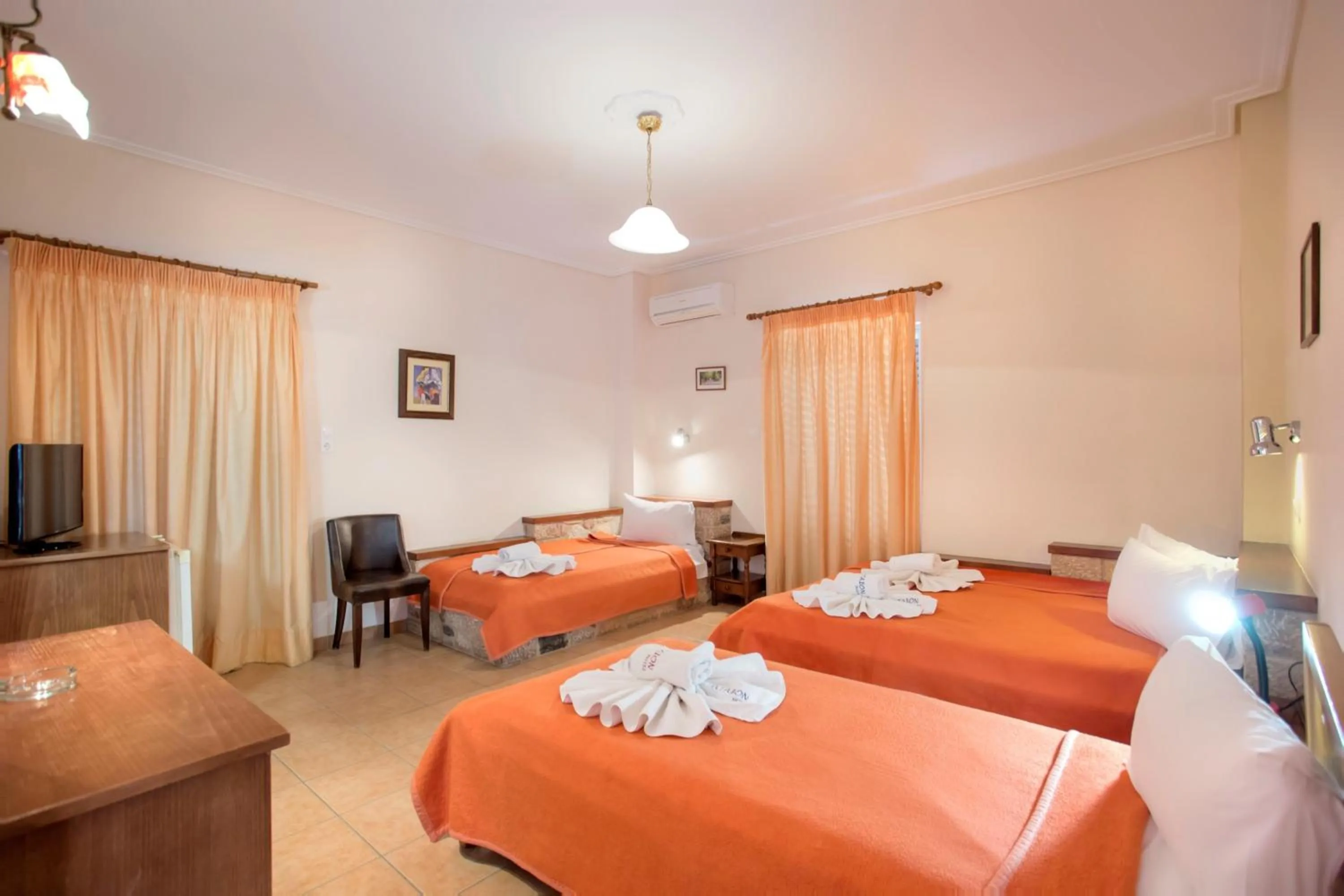 Bedroom, Bed in Aktaion Hotel