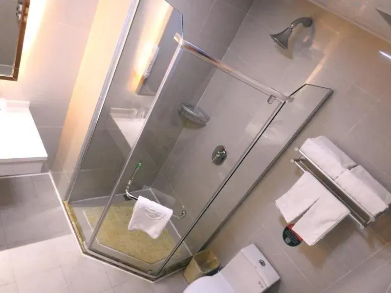 Property building in GreenTree Inn Hefei Feidong New District Huishang City Express Hotel Property building in GreenTree Inn Hefei Feidong New District Huishang City Express Hotel