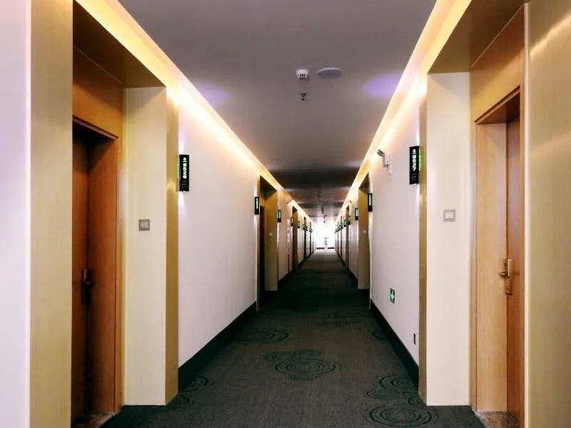 Property building in GreenTree Inn Hefei Feidong New District Huishang City Express Hotel