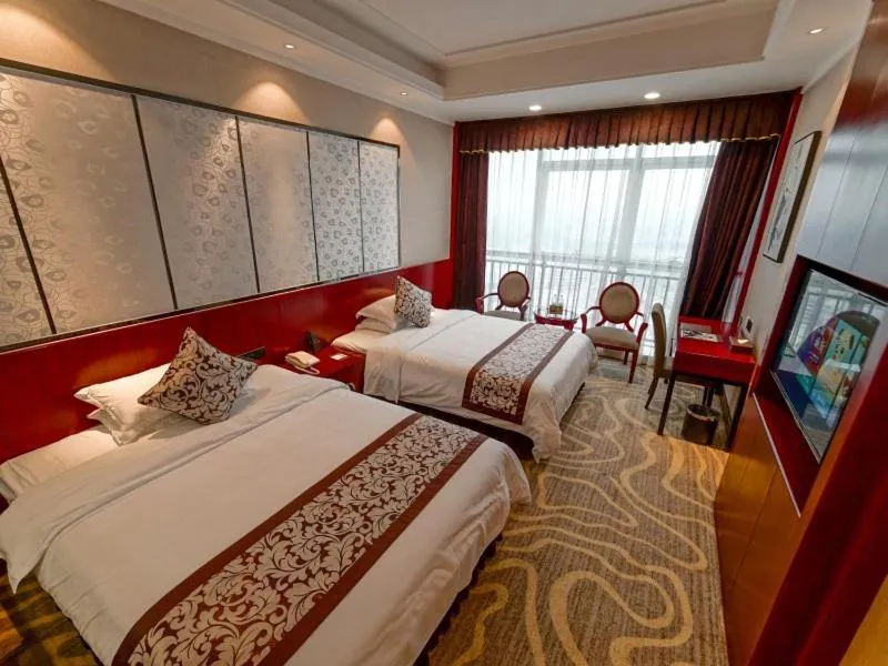 Bed in GreenTree Eastern GuangDong FoShan ShunDe District Huicong City Hotel