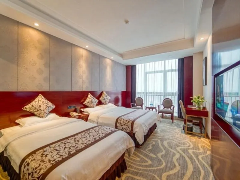 Bed in GreenTree Eastern GuangDong FoShan ShunDe District Huicong City Hotel