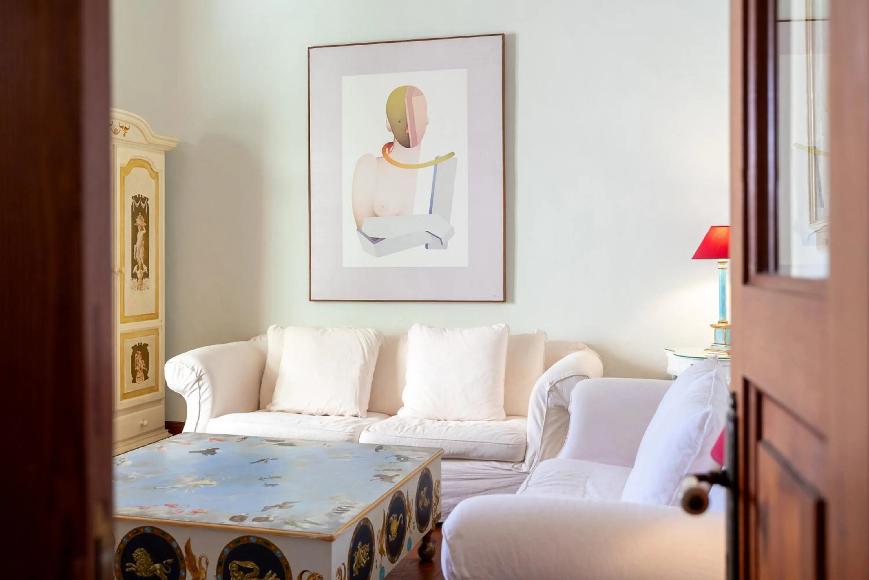 Living room in La Casona de Yaiza I Hotel Emblematico