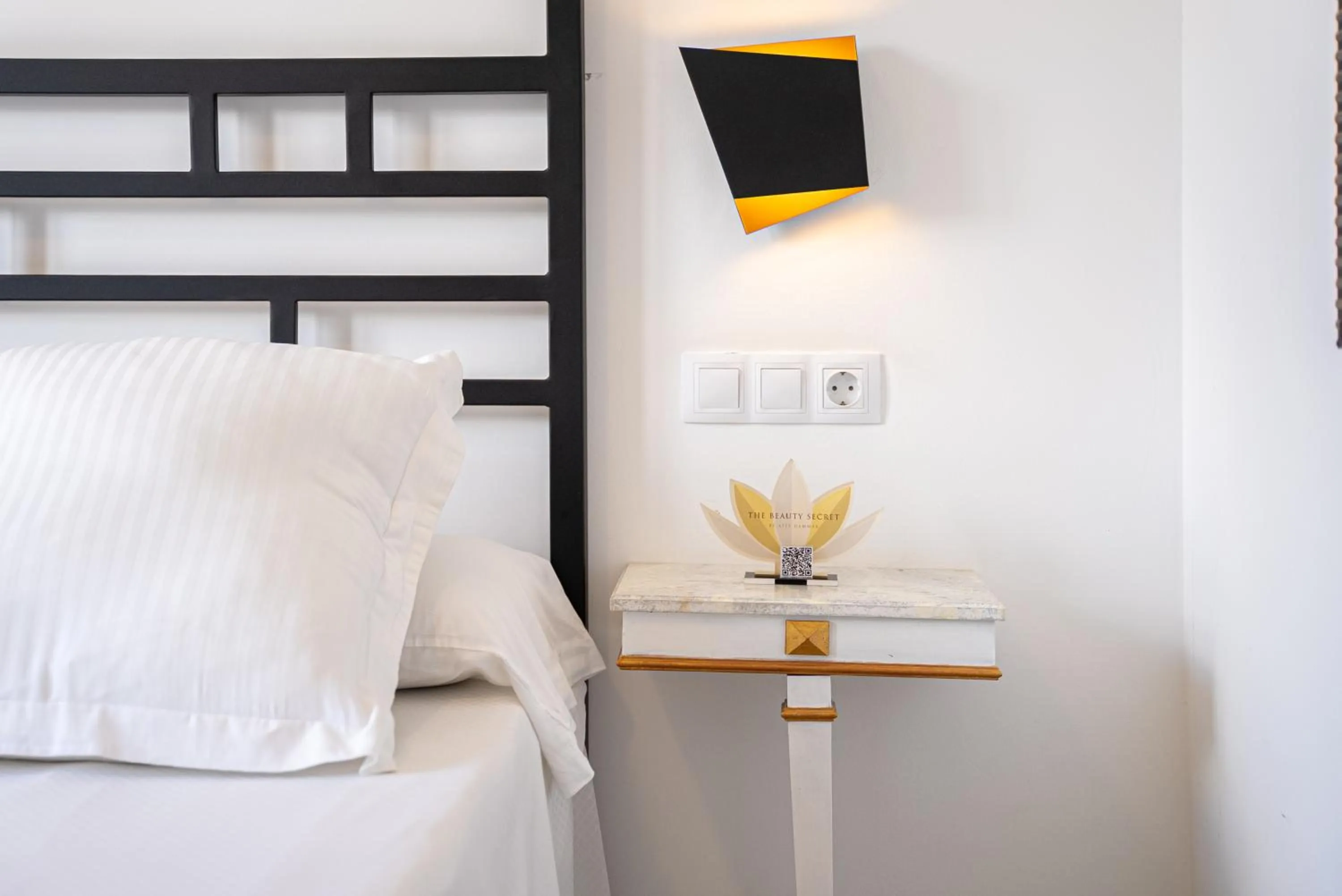 Decorative detail, Bed in La Casona de Yaiza I Hotel Emblematico