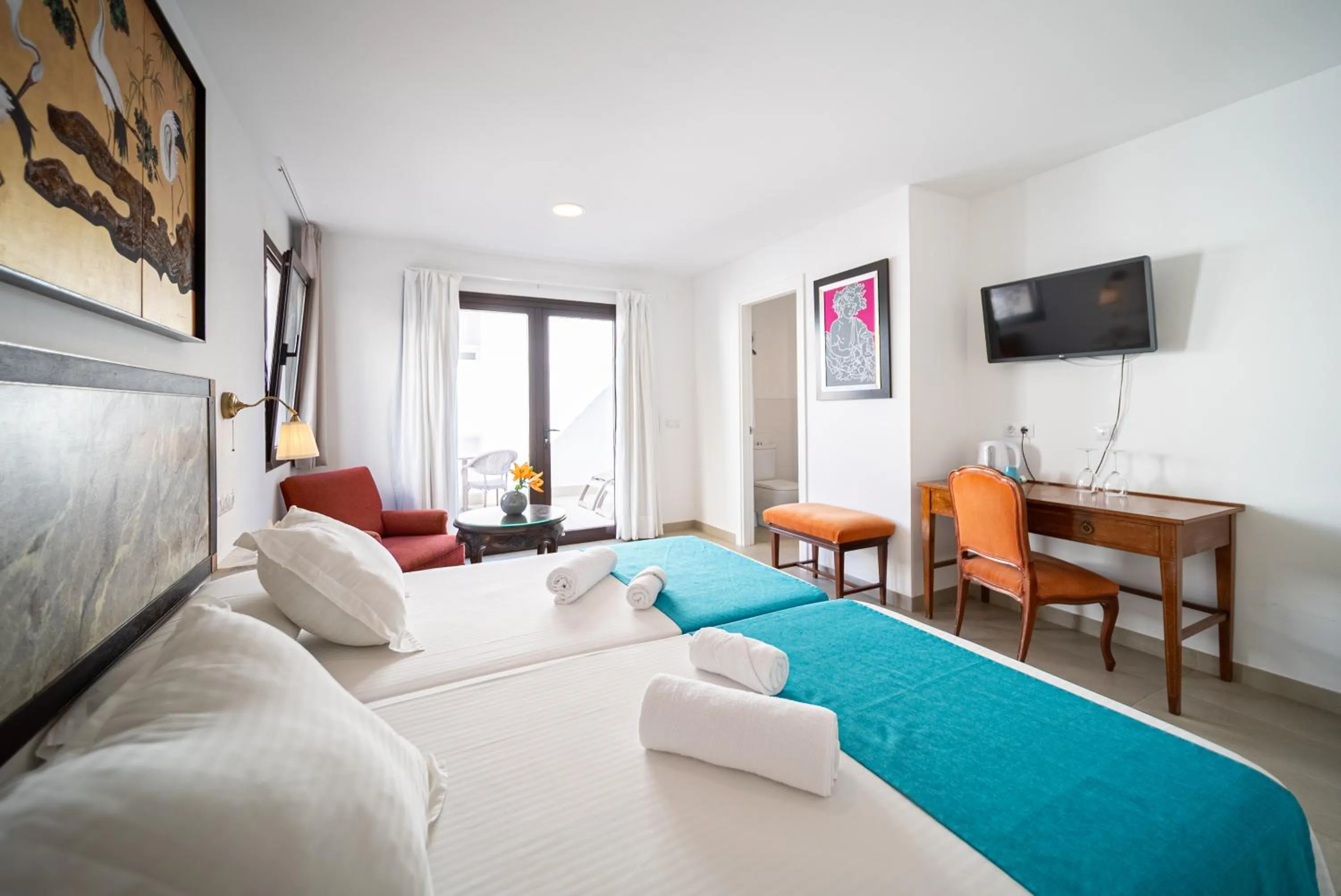 Photo of the whole room, Bed in La Casona de Yaiza I Hotel Emblematico