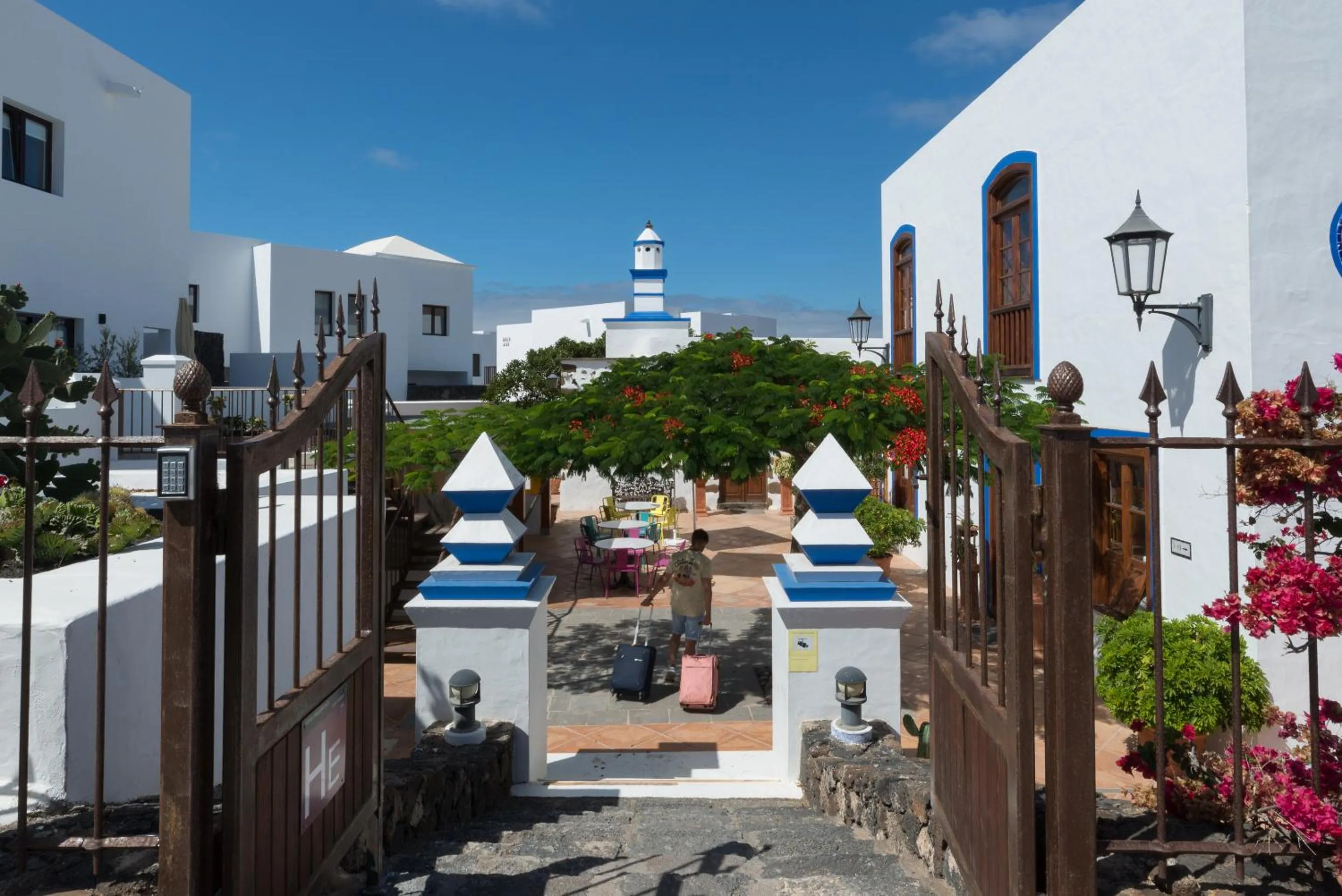 Patio in La Casona de Yaiza I Hotel Emblematico