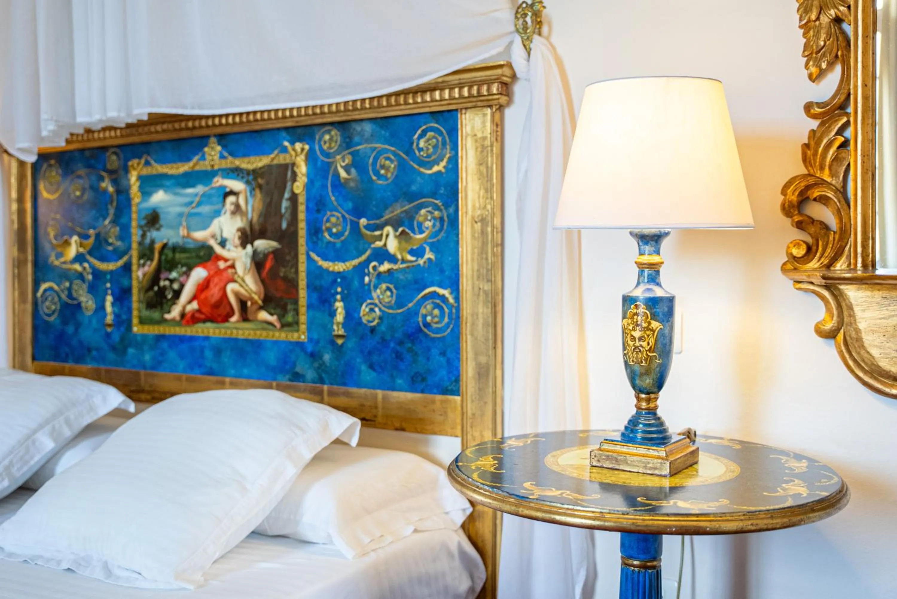 Decorative detail, Bed in La Casona de Yaiza I Hotel Emblematico