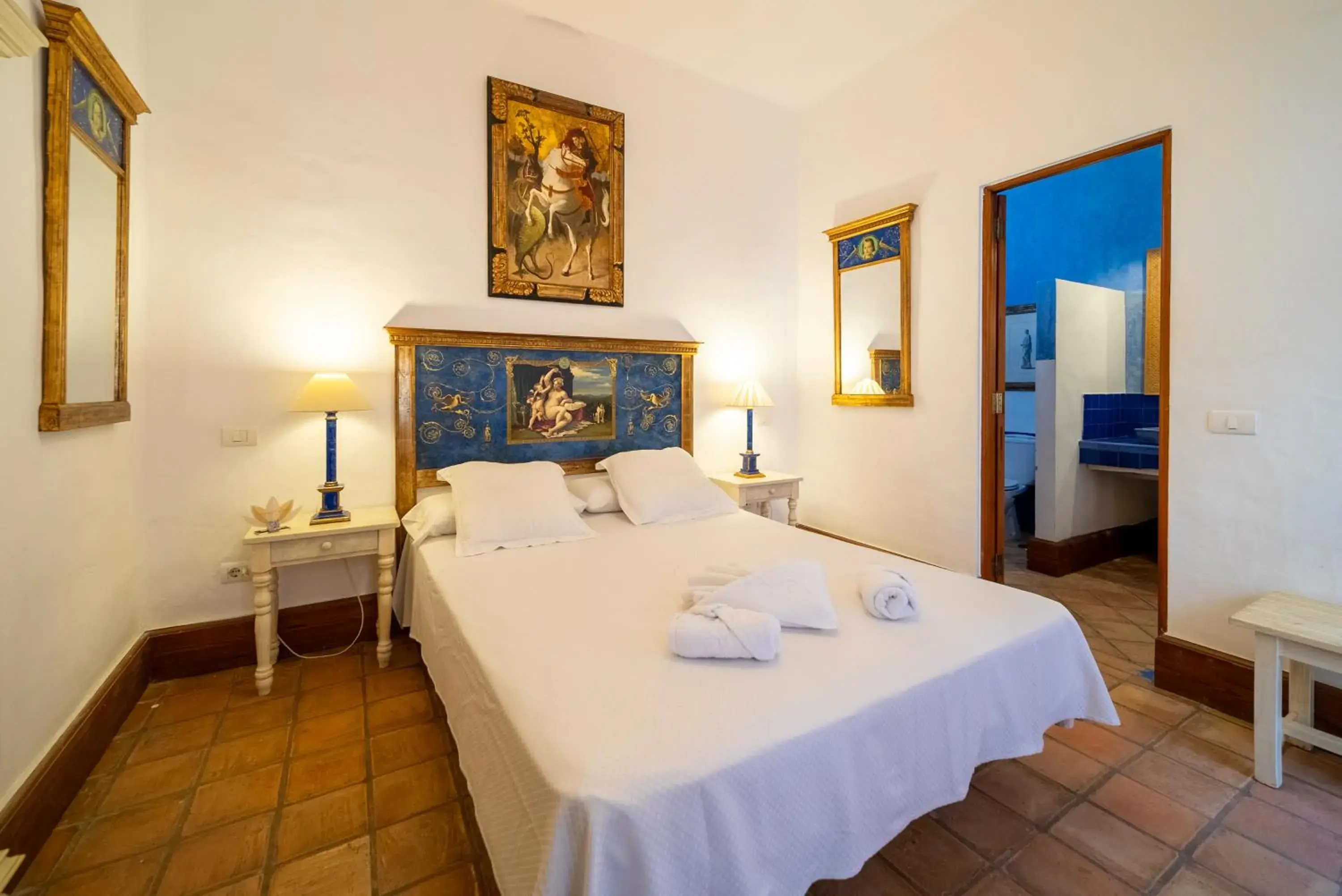 Bed in La Casona de Yaiza I Hotel Emblematico Bed in La Casona de Yaiza I Hotel Emblematico